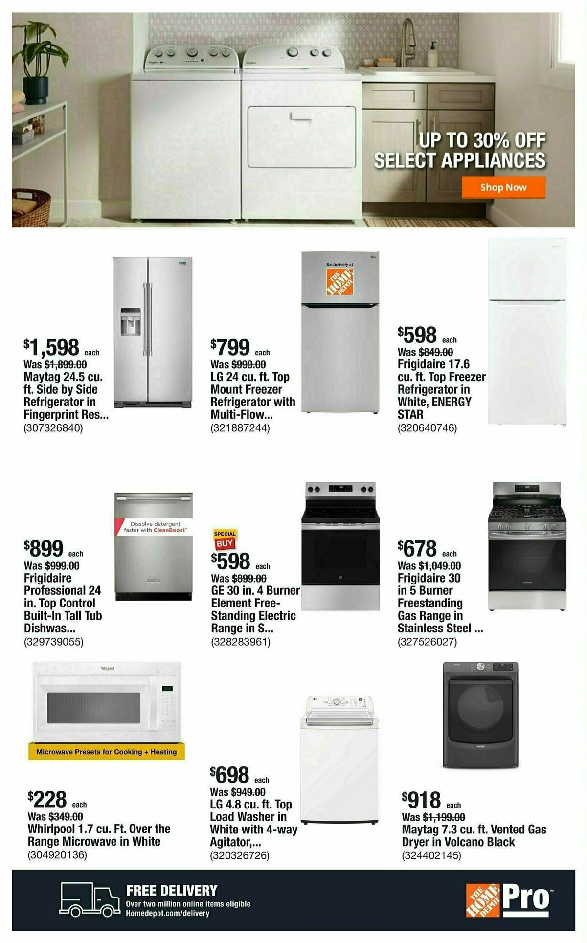 The Home Depot Pro Weekly Ad from July 15