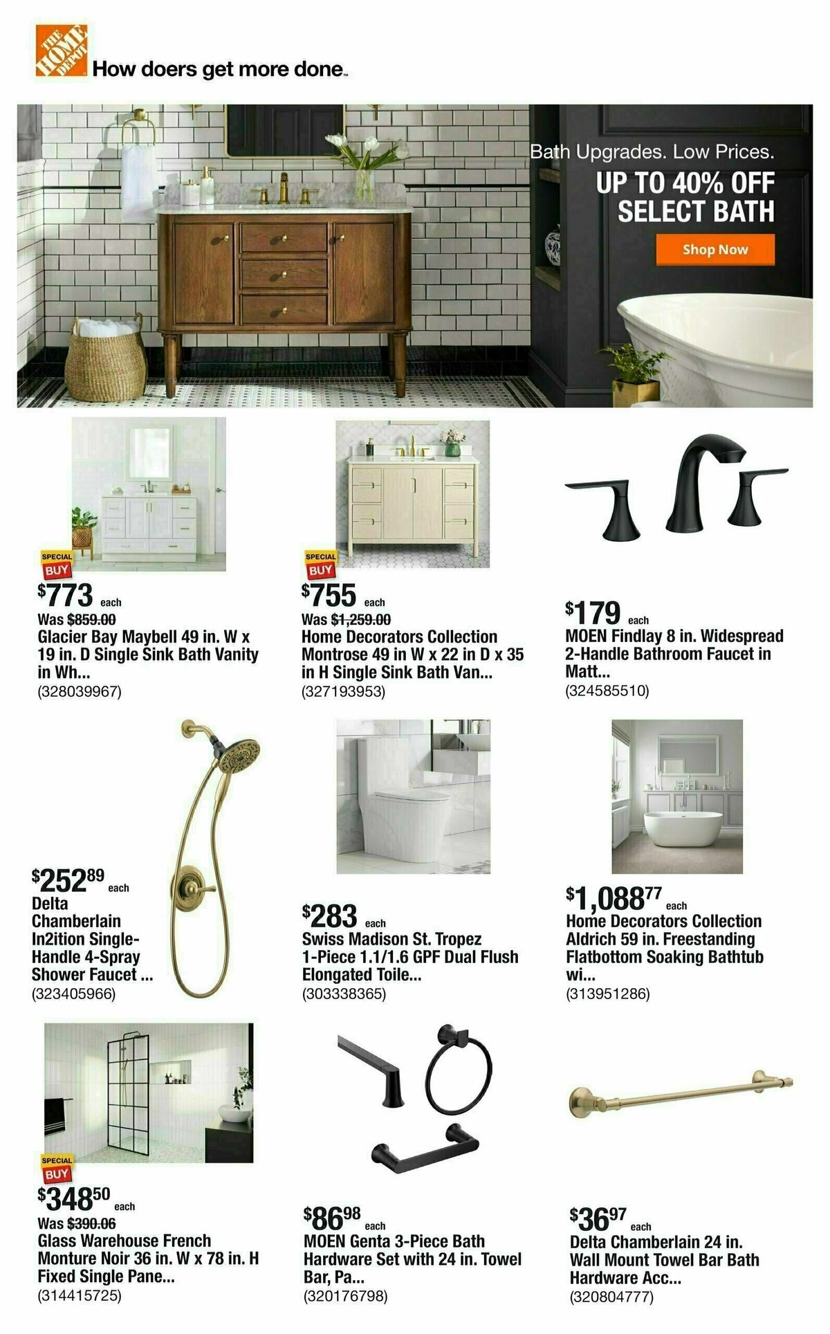 The Home Depot Weekly Ad from July 18