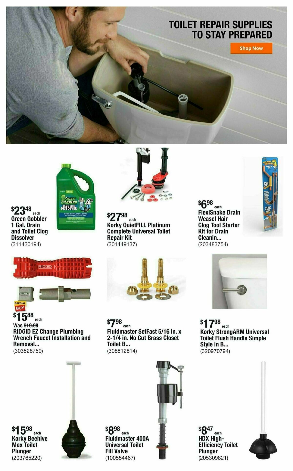 The Home Depot Weekly Ad from July 18