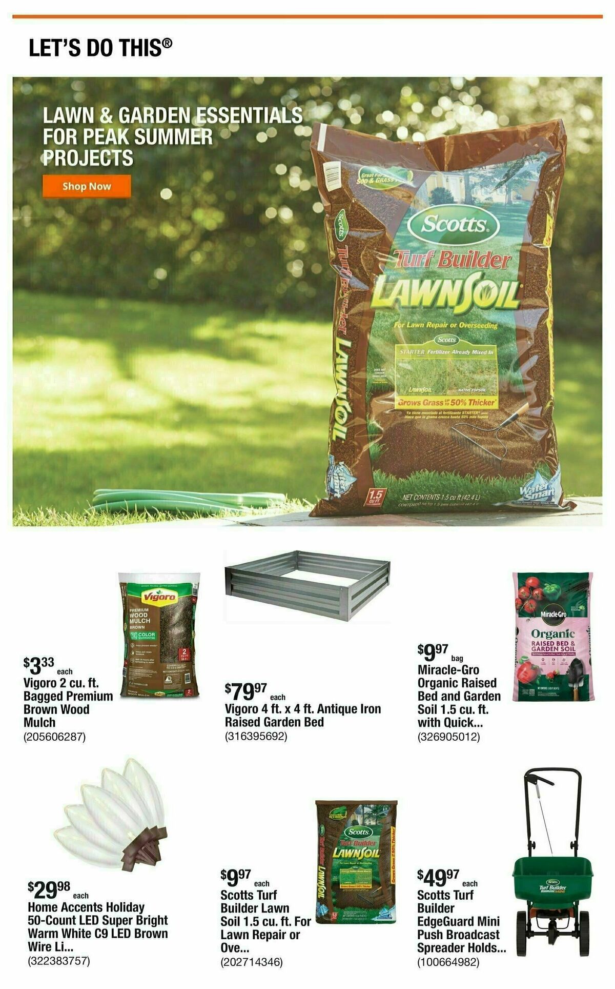 The Home Depot Weekly Ad from July 18