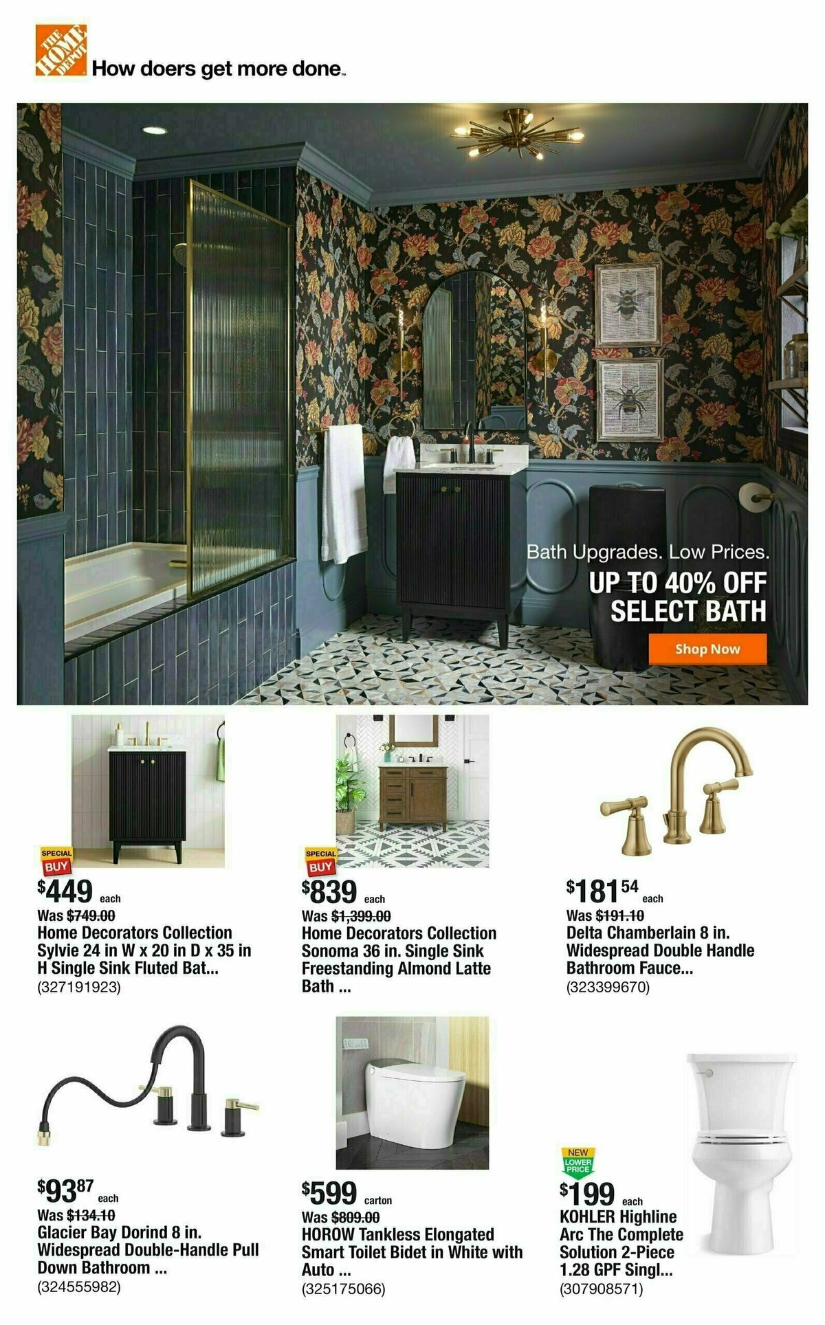 The Home Depot Weekly Ad from July 25