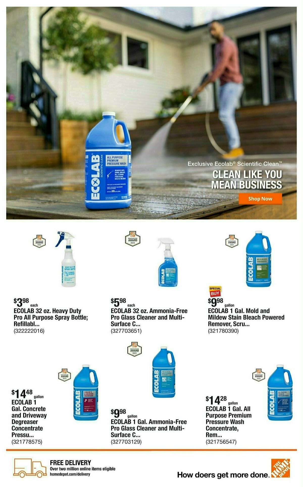 The Home Depot Weekly Ad from July 25