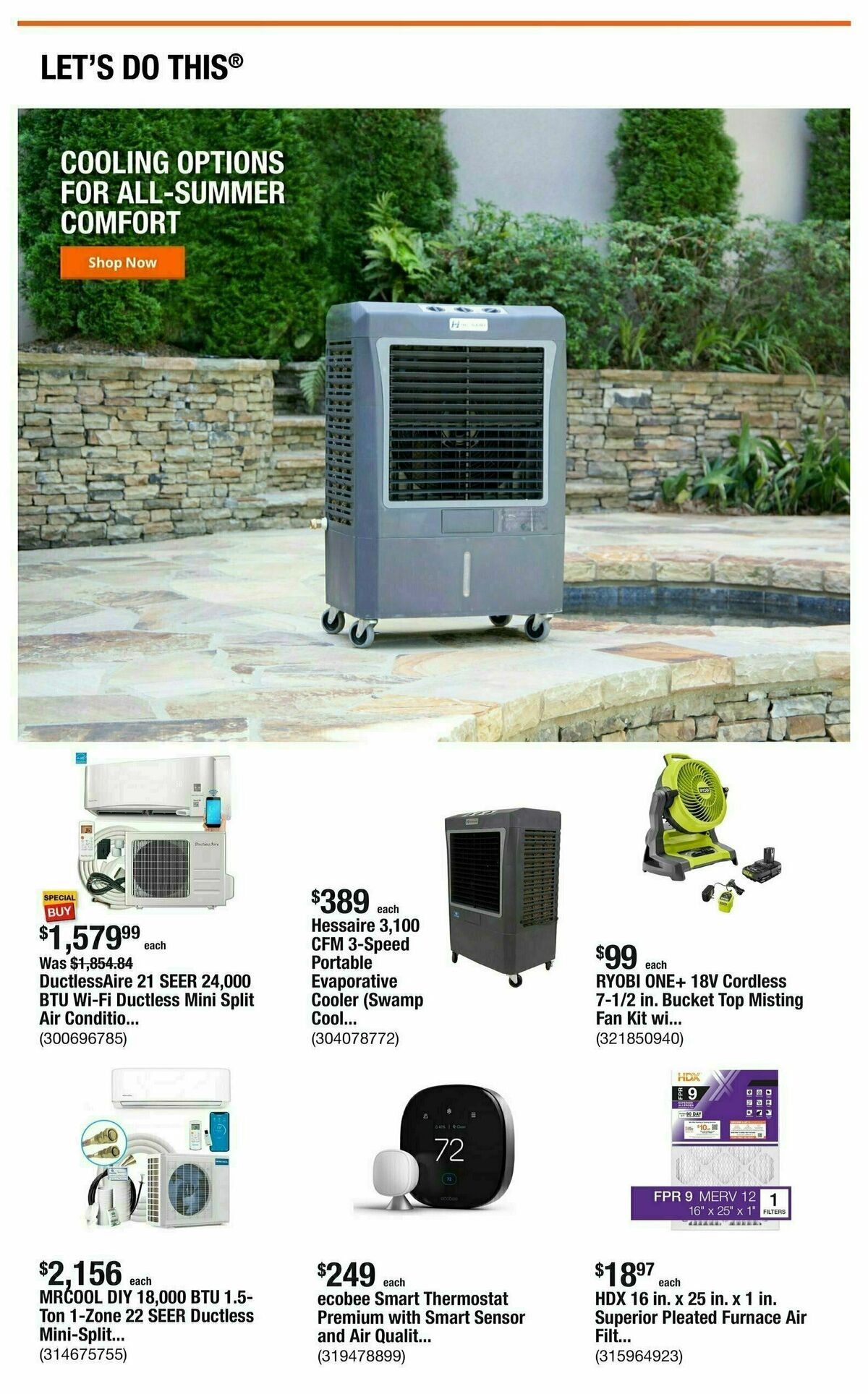 The Home Depot Weekly Ad from July 25