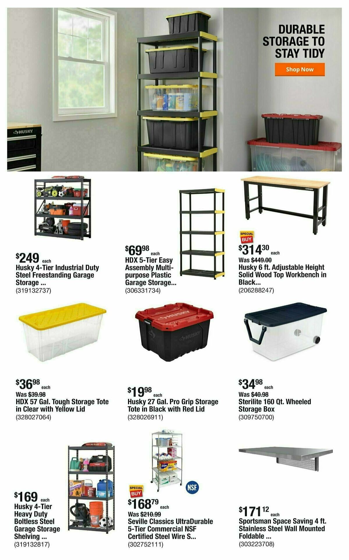 The Home Depot Weekly Ad from July 25