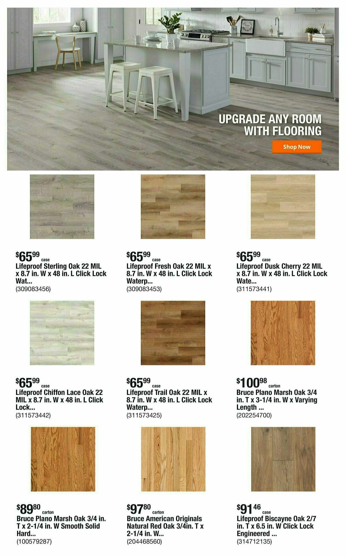 The Home Depot Weekly Ad from August 8