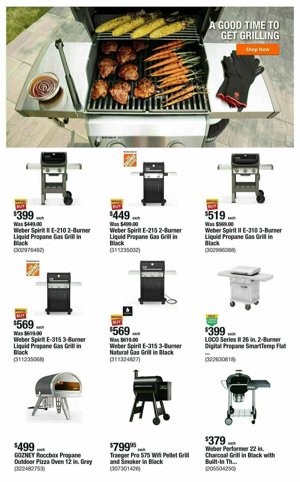 The Home Depot Weekly Ad from August 15