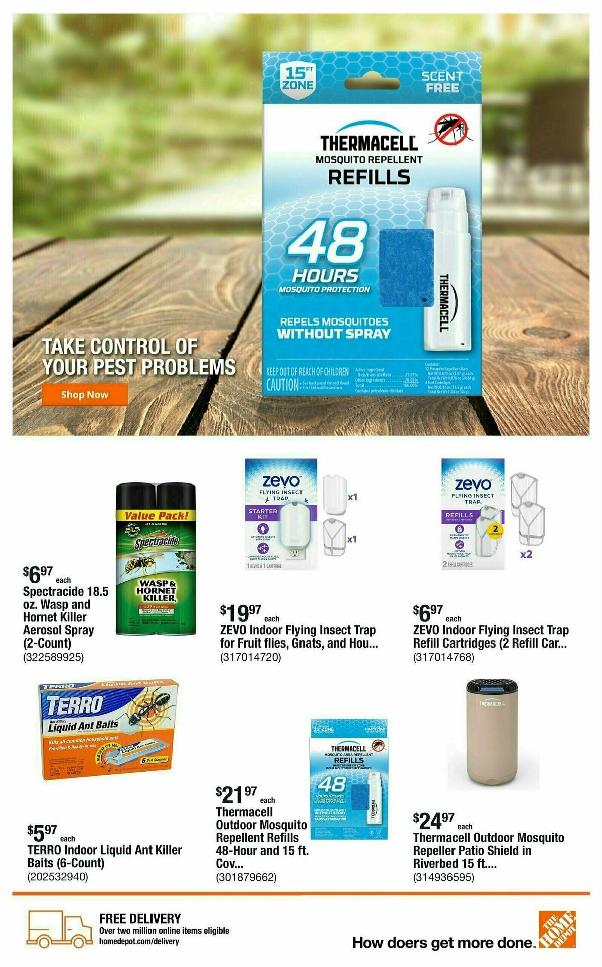 The Home Depot Weekly Ad from August 15