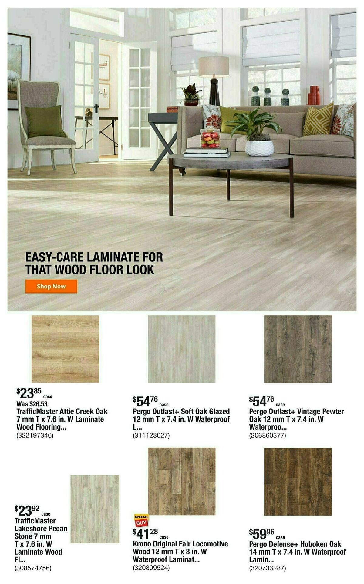 The Home Depot Weekly Ad from August 15