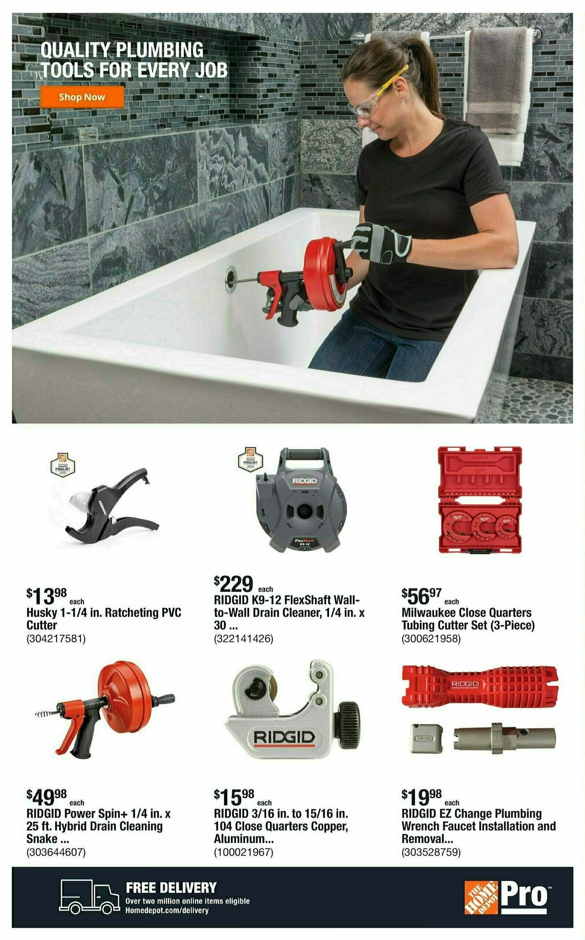 The Home Depot Weekly Ad from August 19