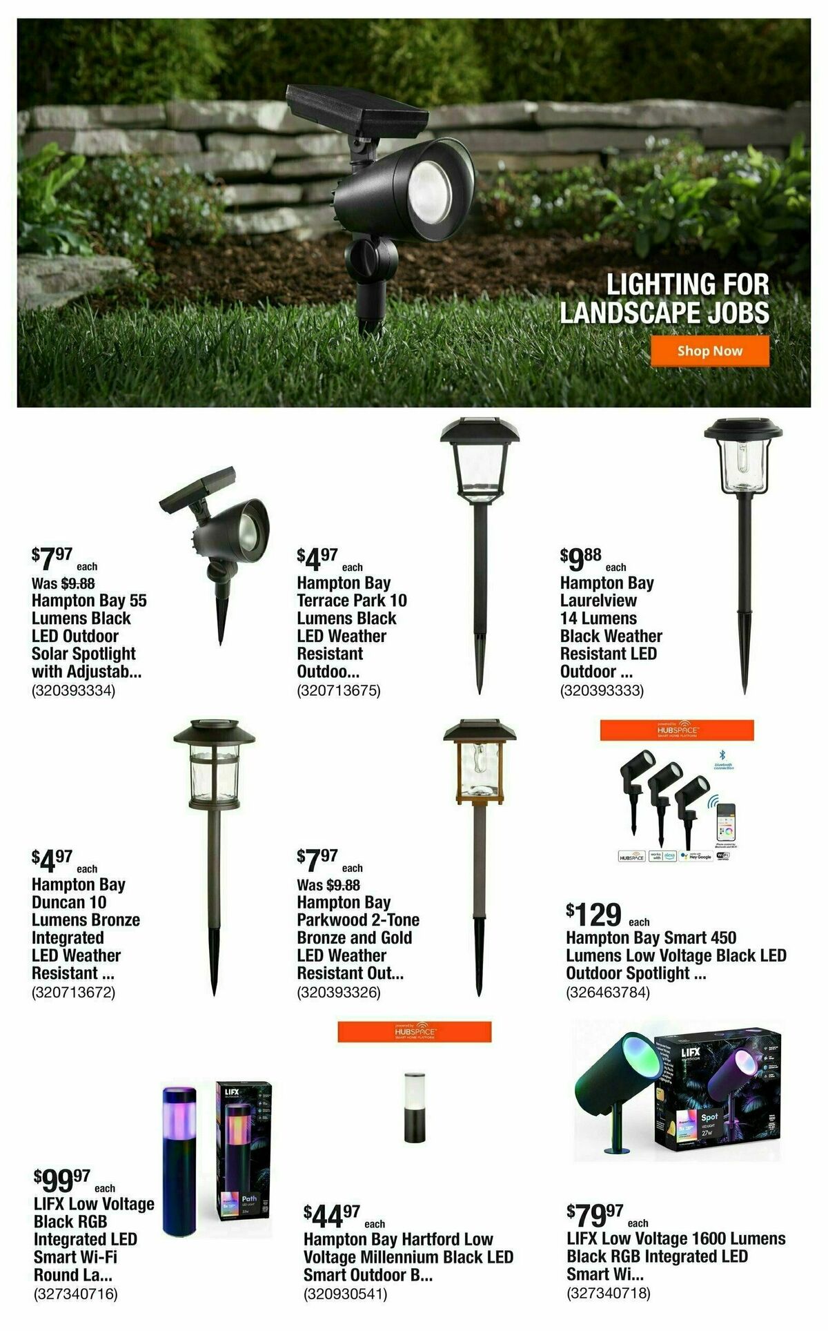 The Home Depot Weekly Ad from August 26