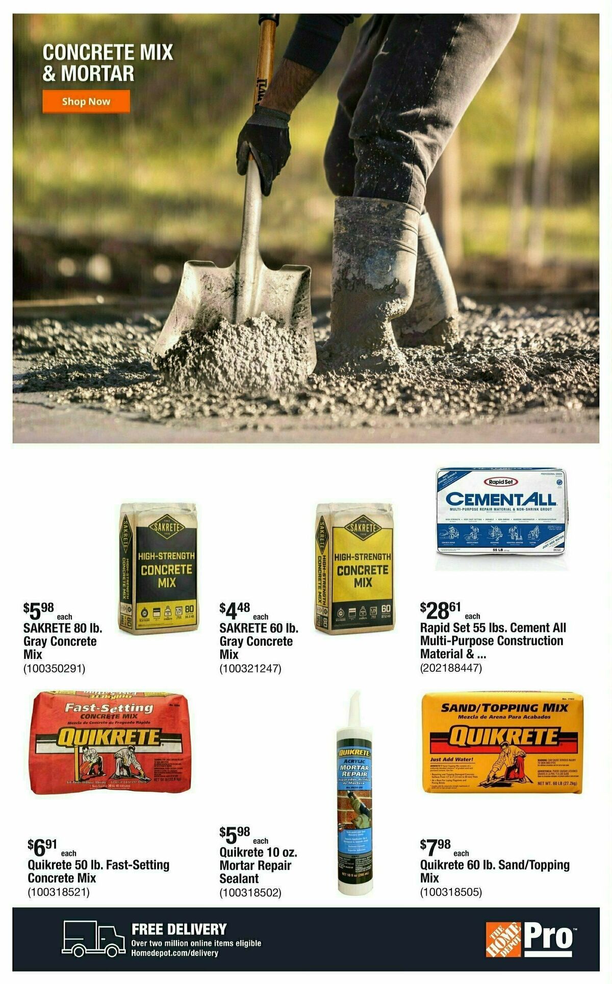 The Home Depot Weekly Ad from August 26