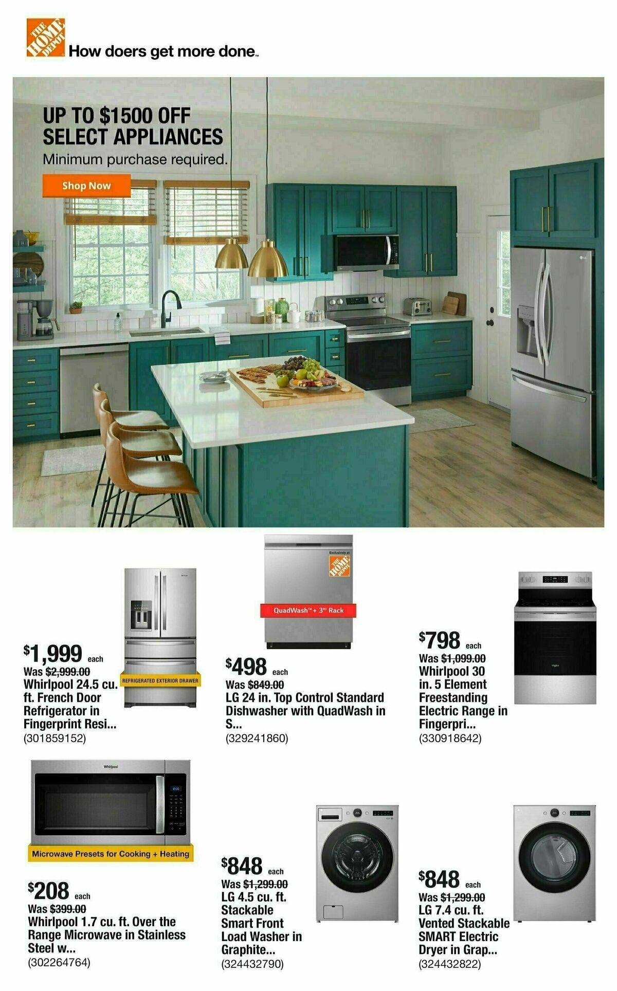 The Home Depot Weekly Ad from September 5