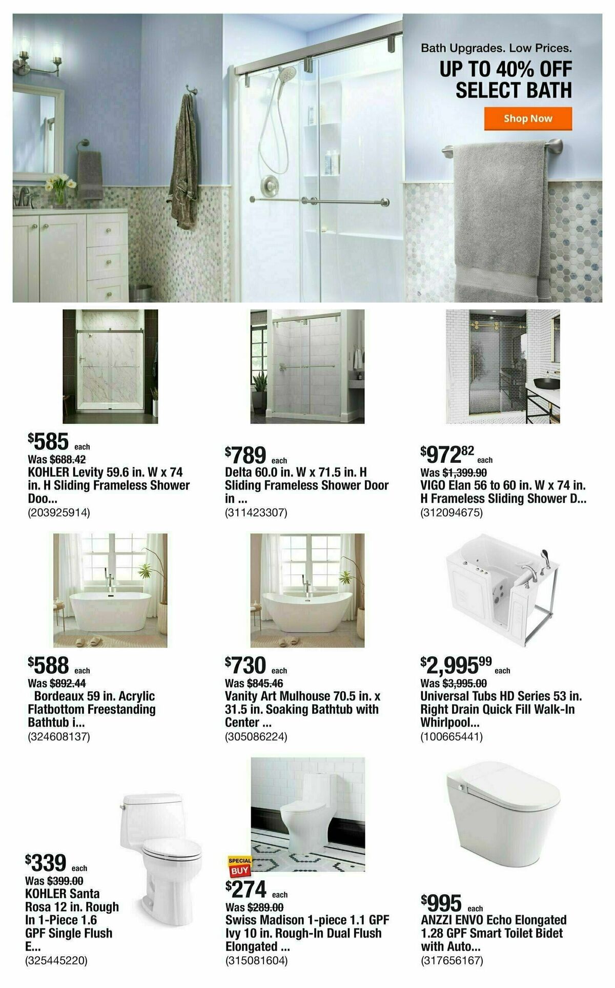 The Home Depot Weekly Ad from September 5