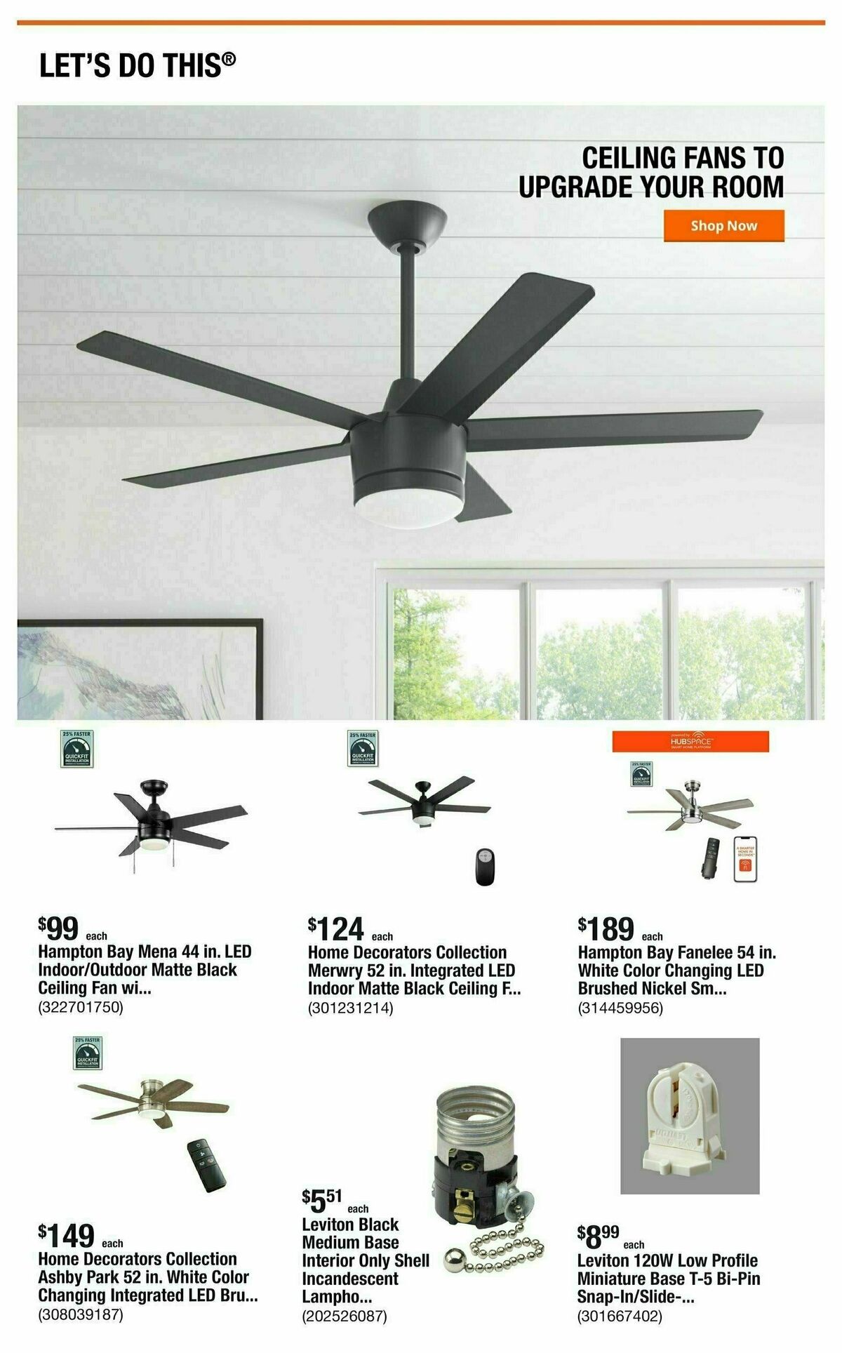 The Home Depot Weekly Ad from September 12