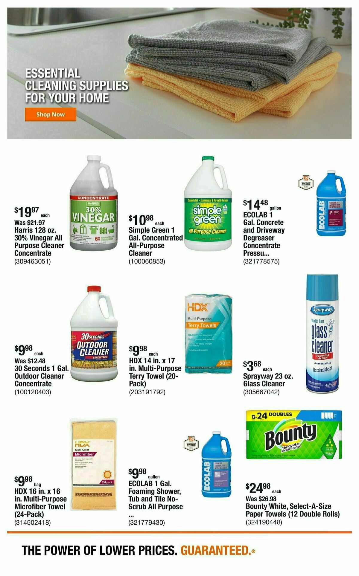 The Home Depot Weekly Ad from September 12