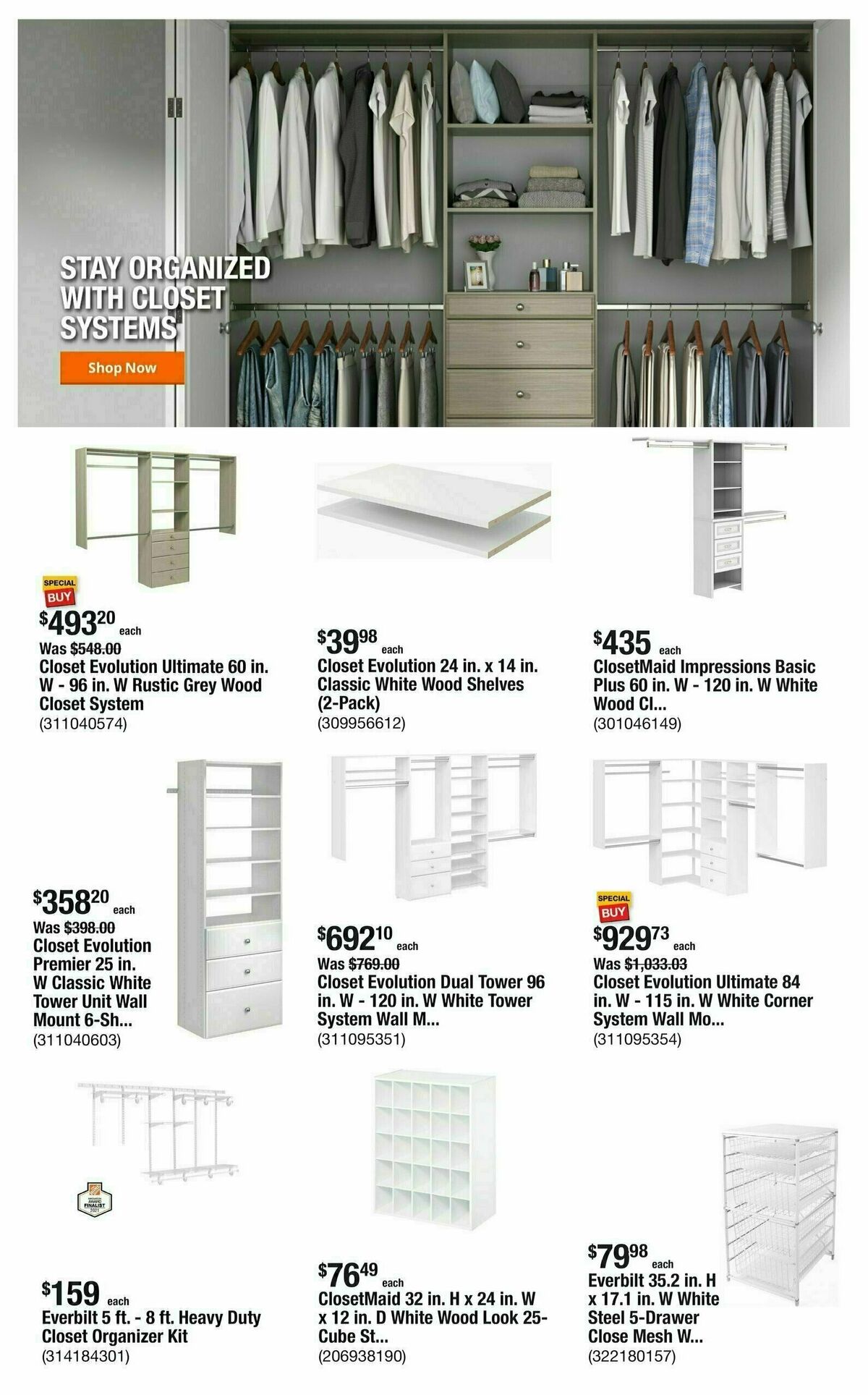 The Home Depot Weekly Ad from September 12