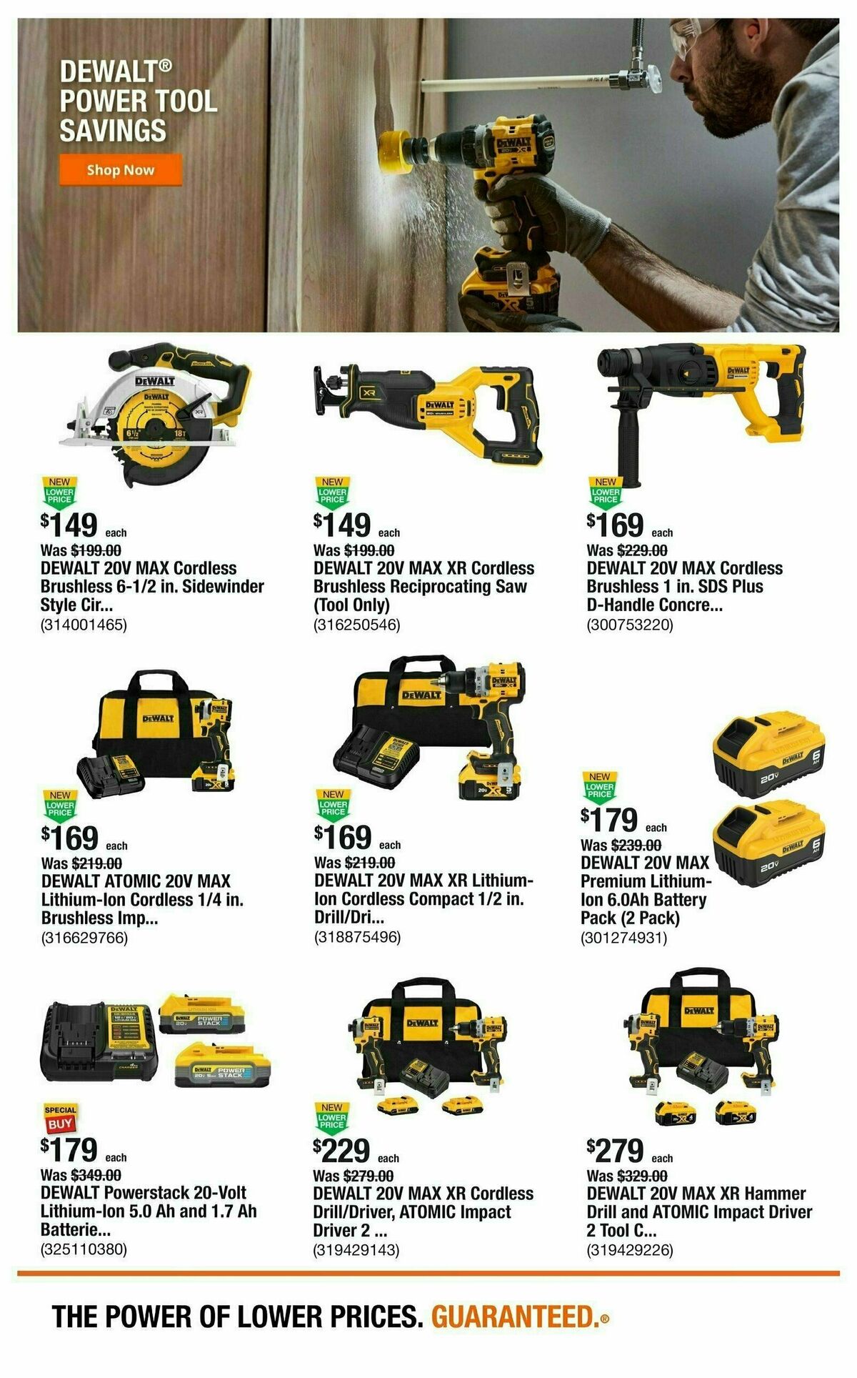 The Home Depot Weekly Ad from September 19