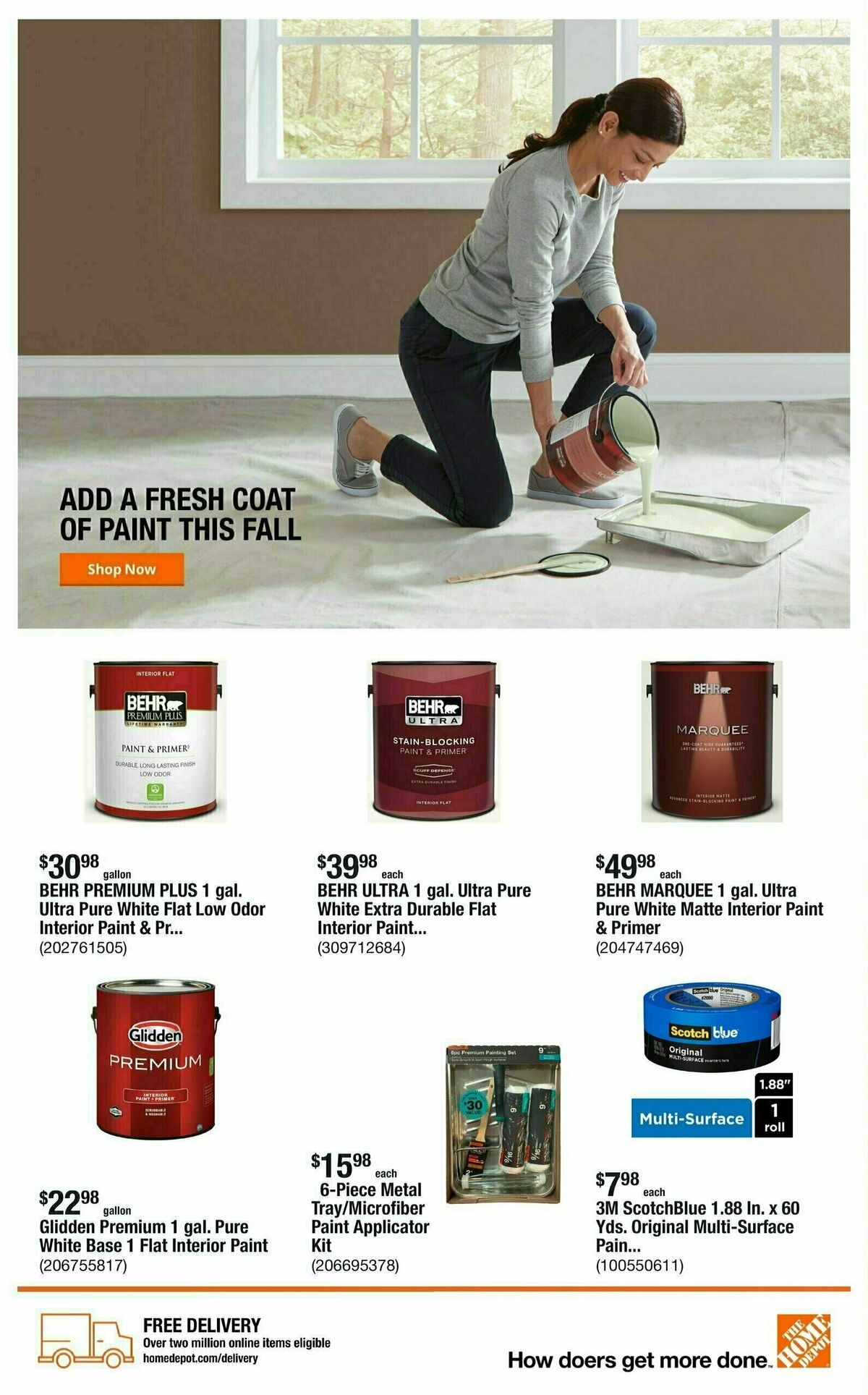 The Home Depot Weekly Ad from September 19