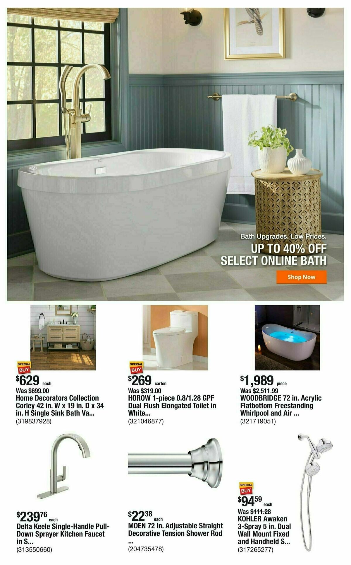 The Home Depot Weekly Ad from September 26