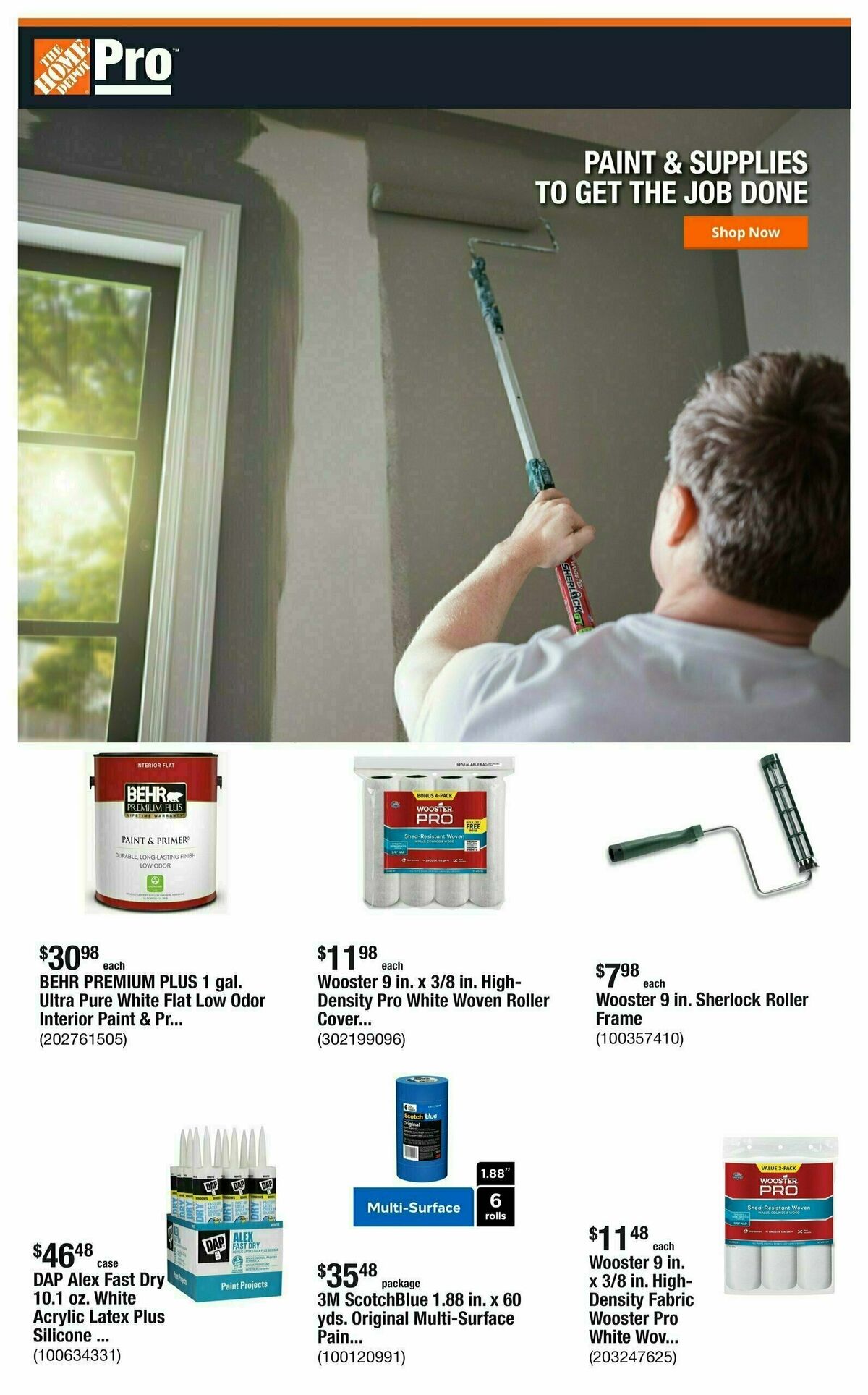 The Home Depot Weekly Ad from September 30