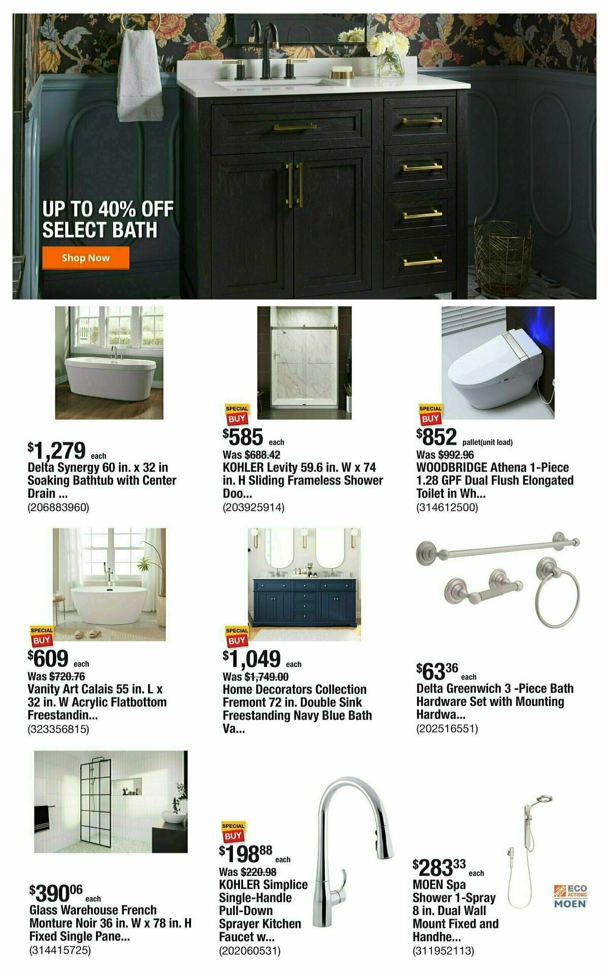 The Home Depot Weekly Ad from September 30