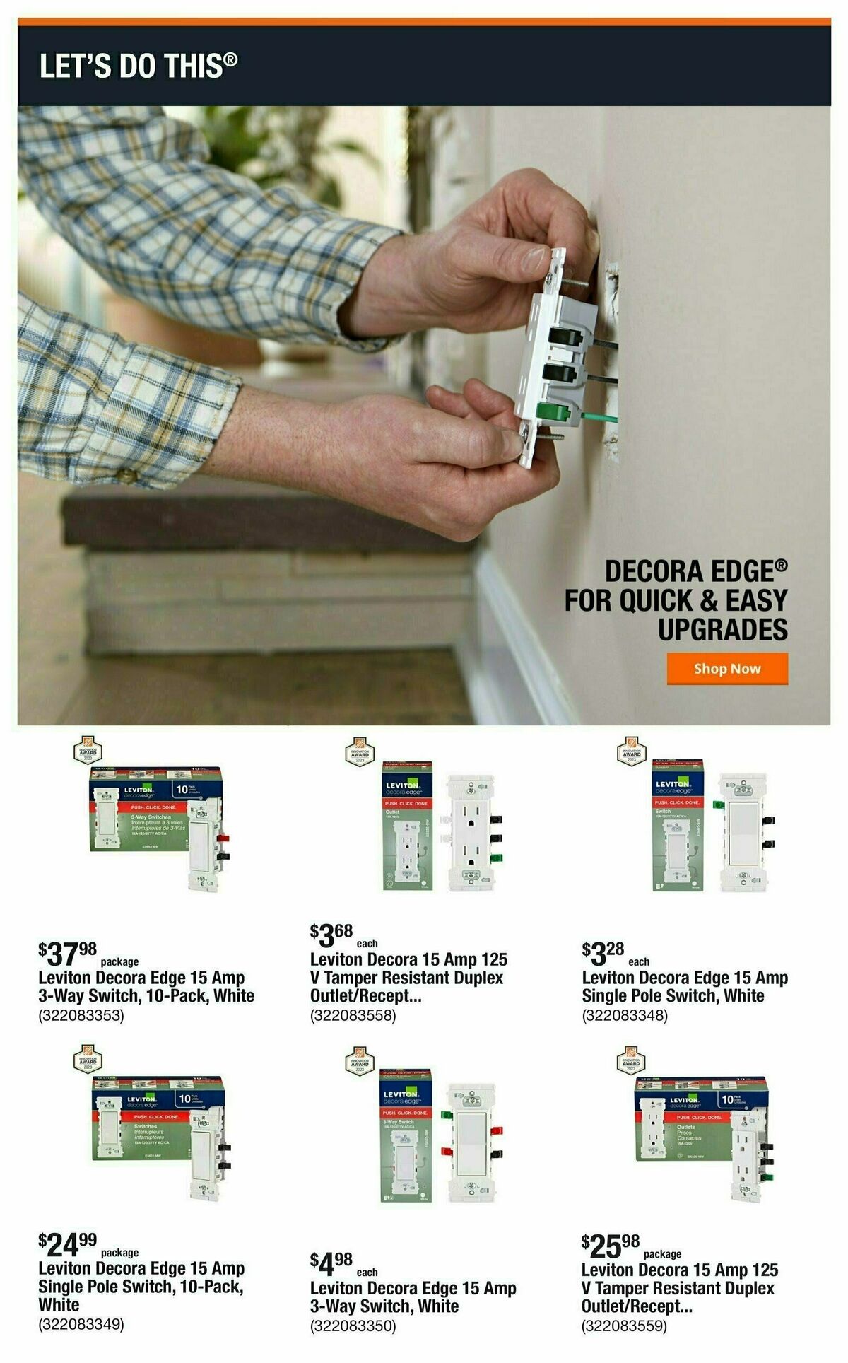 The Home Depot Weekly Ad from September 30