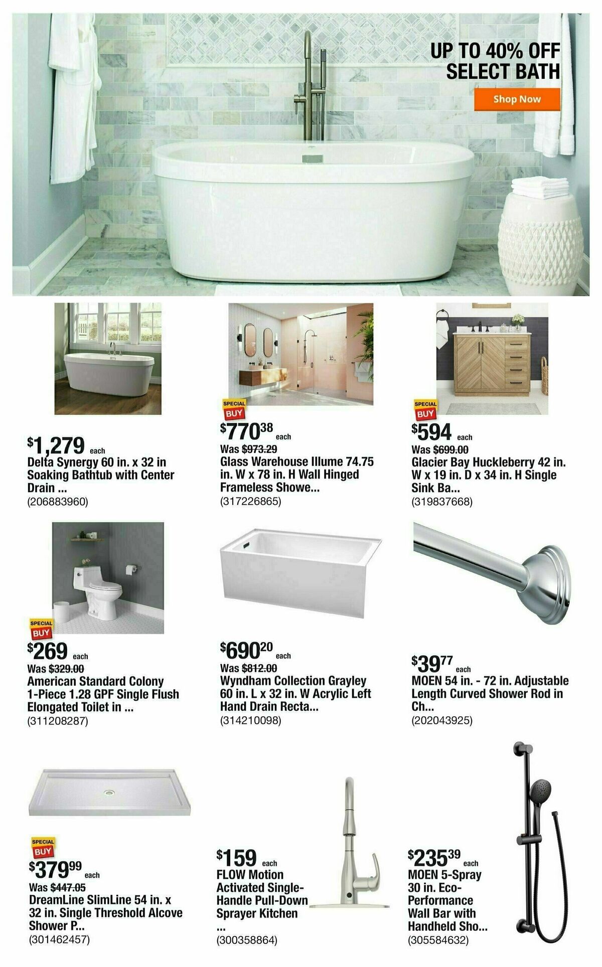 The Home Depot Weekly Ad from October 3