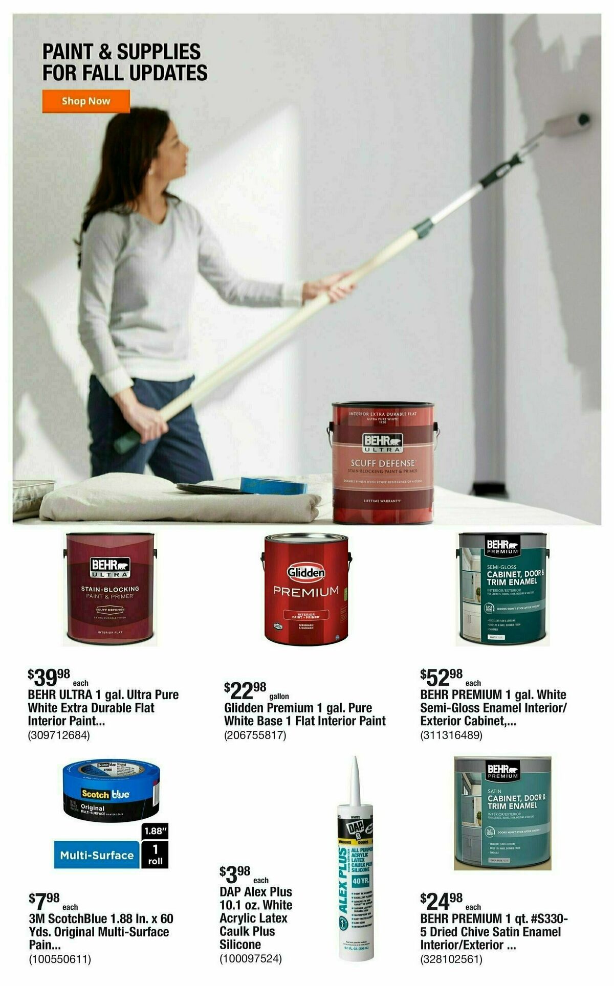 The Home Depot Weekly Ad from October 10