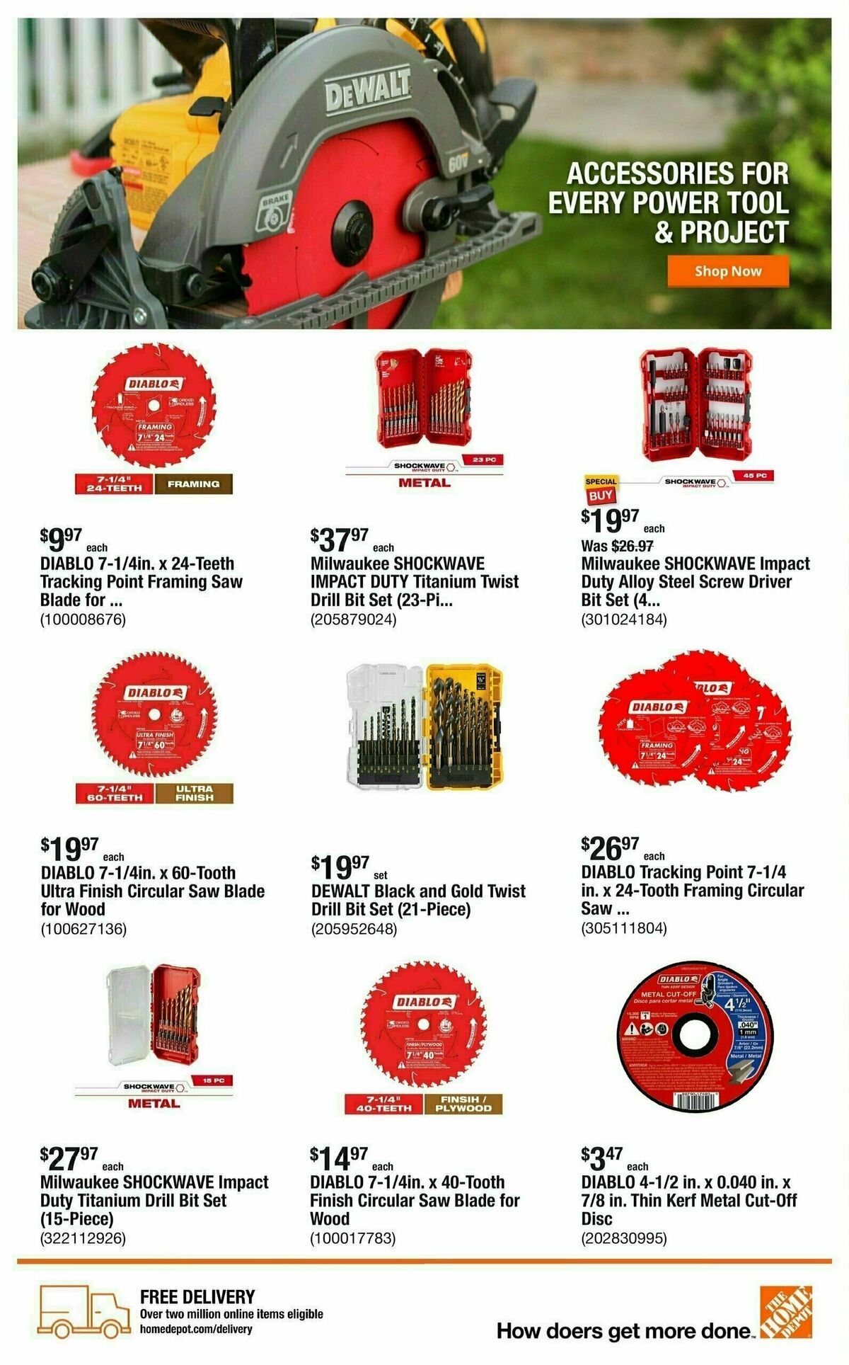 The Home Depot Weekly Ad from October 10