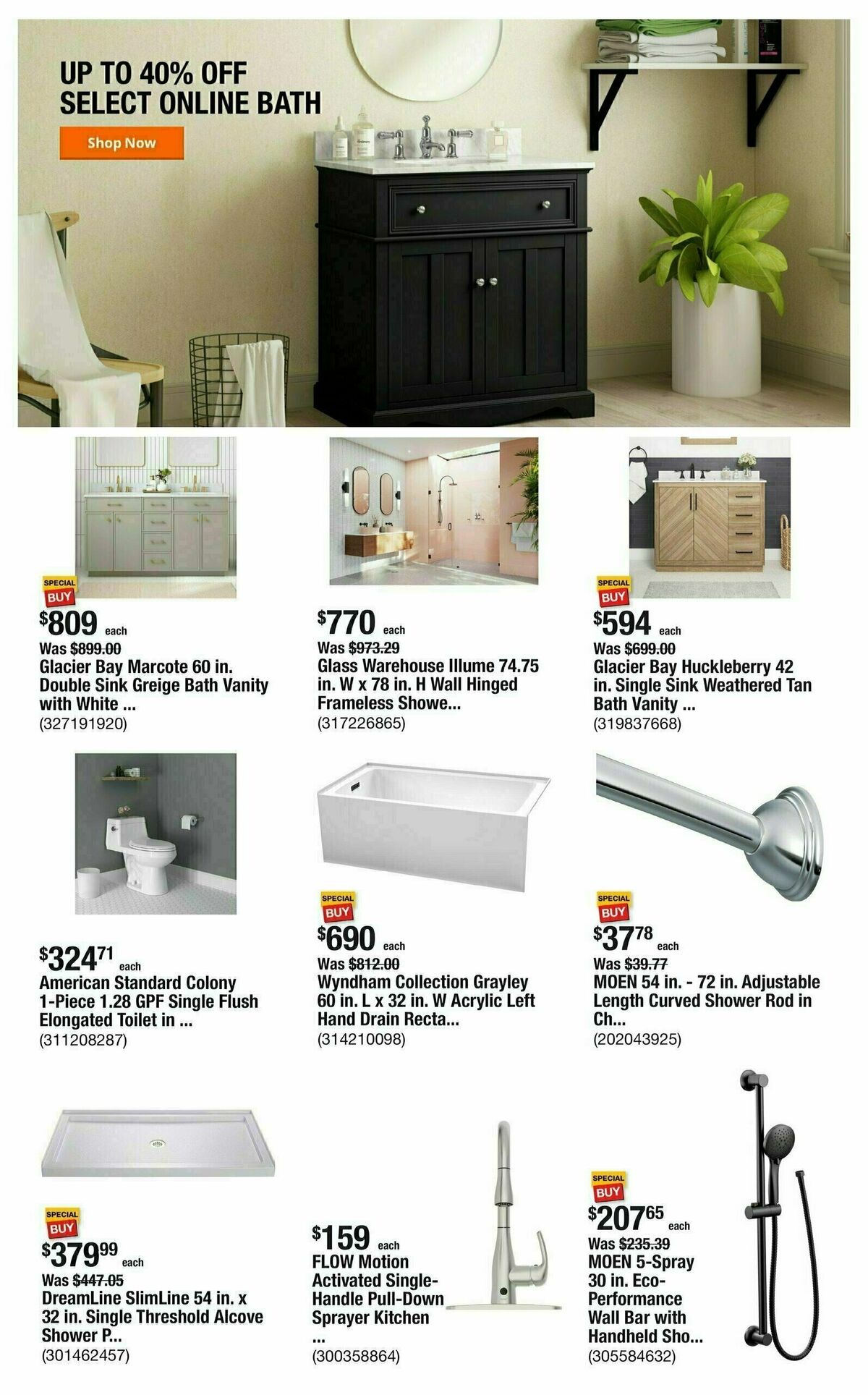 The Home Depot Weekly Ad from October 14