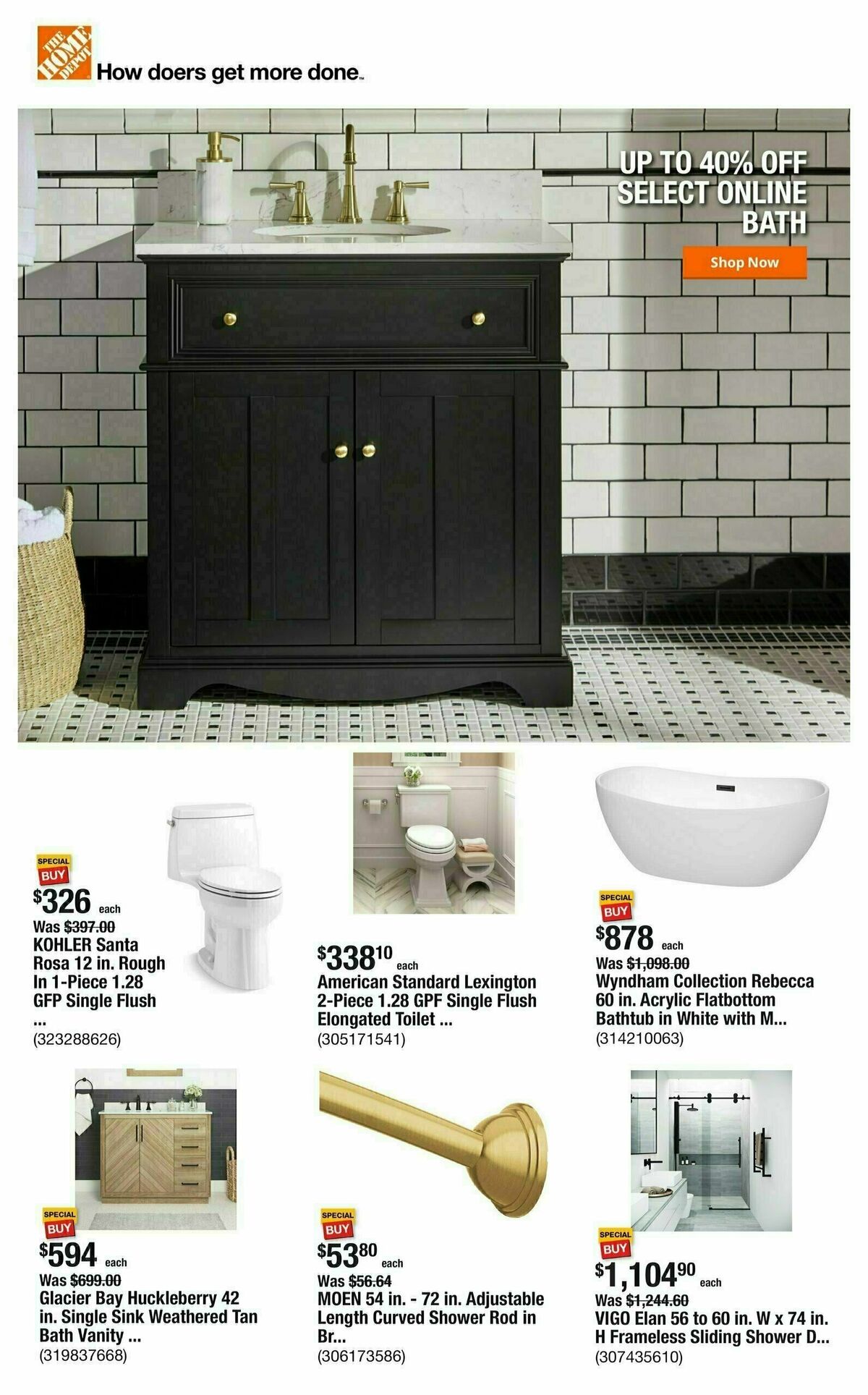 The Home Depot Weekly Ad from October 17