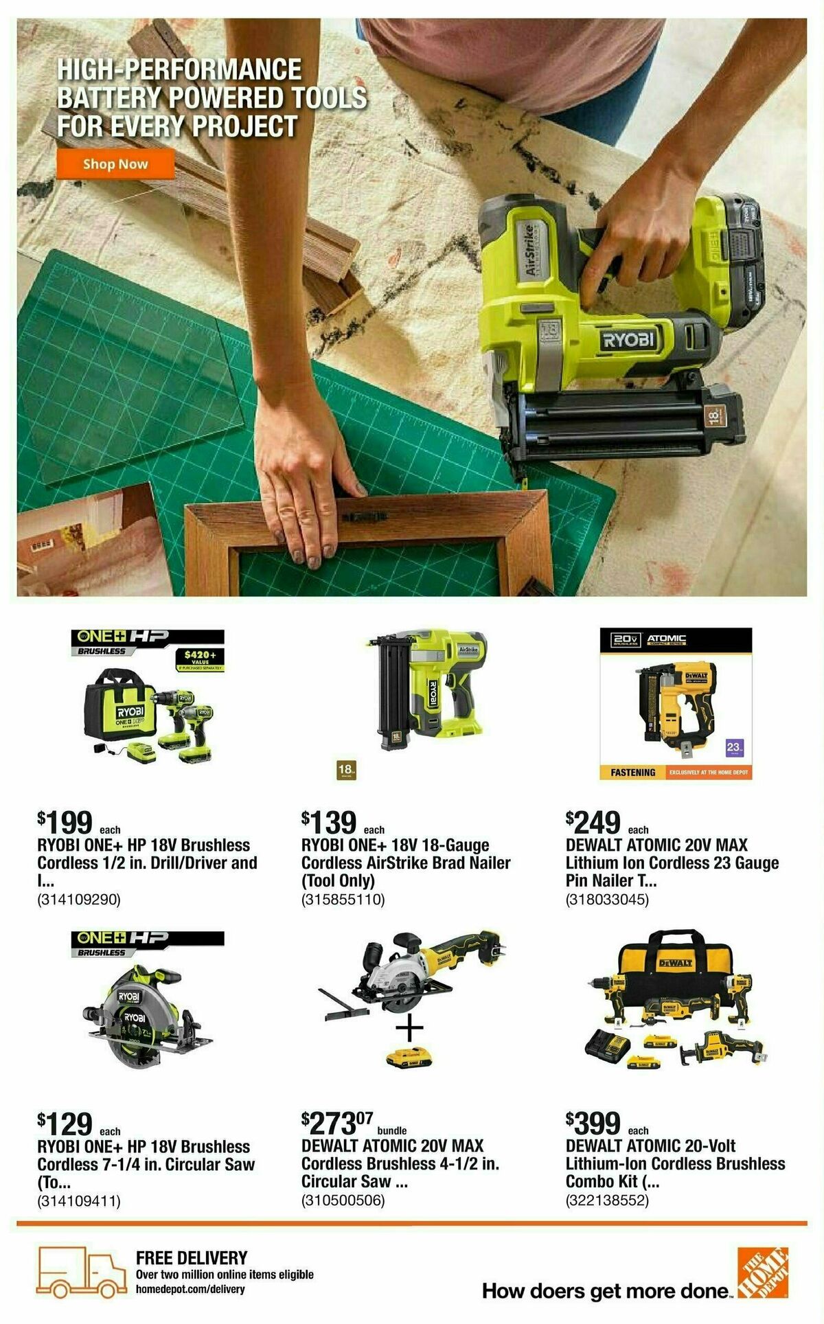 The Home Depot Weekly Ad from October 17