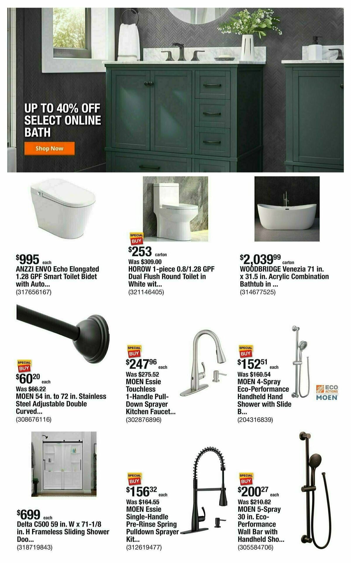 The Home Depot Weekly Ad from October 24