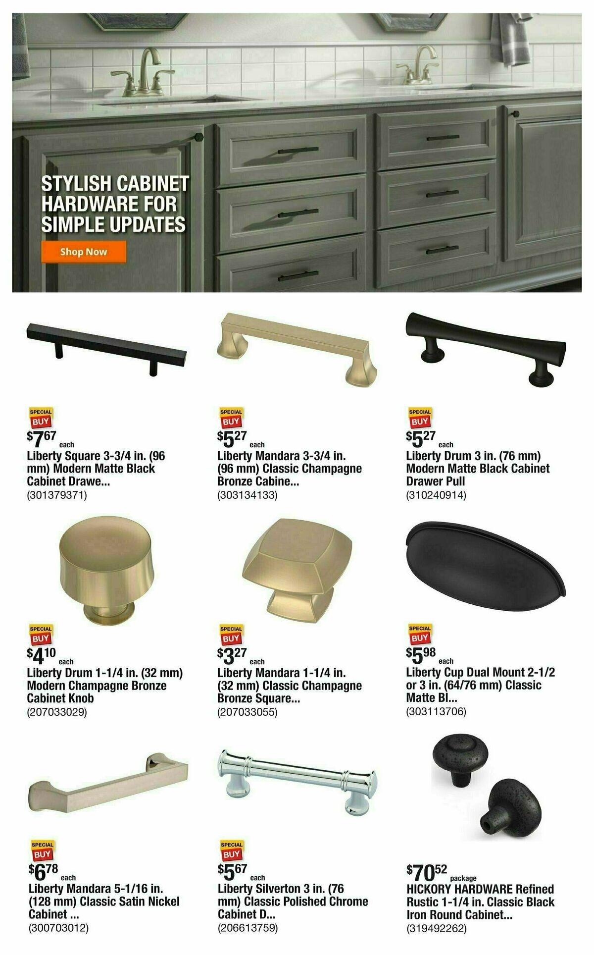 The Home Depot Weekly Ad from October 31