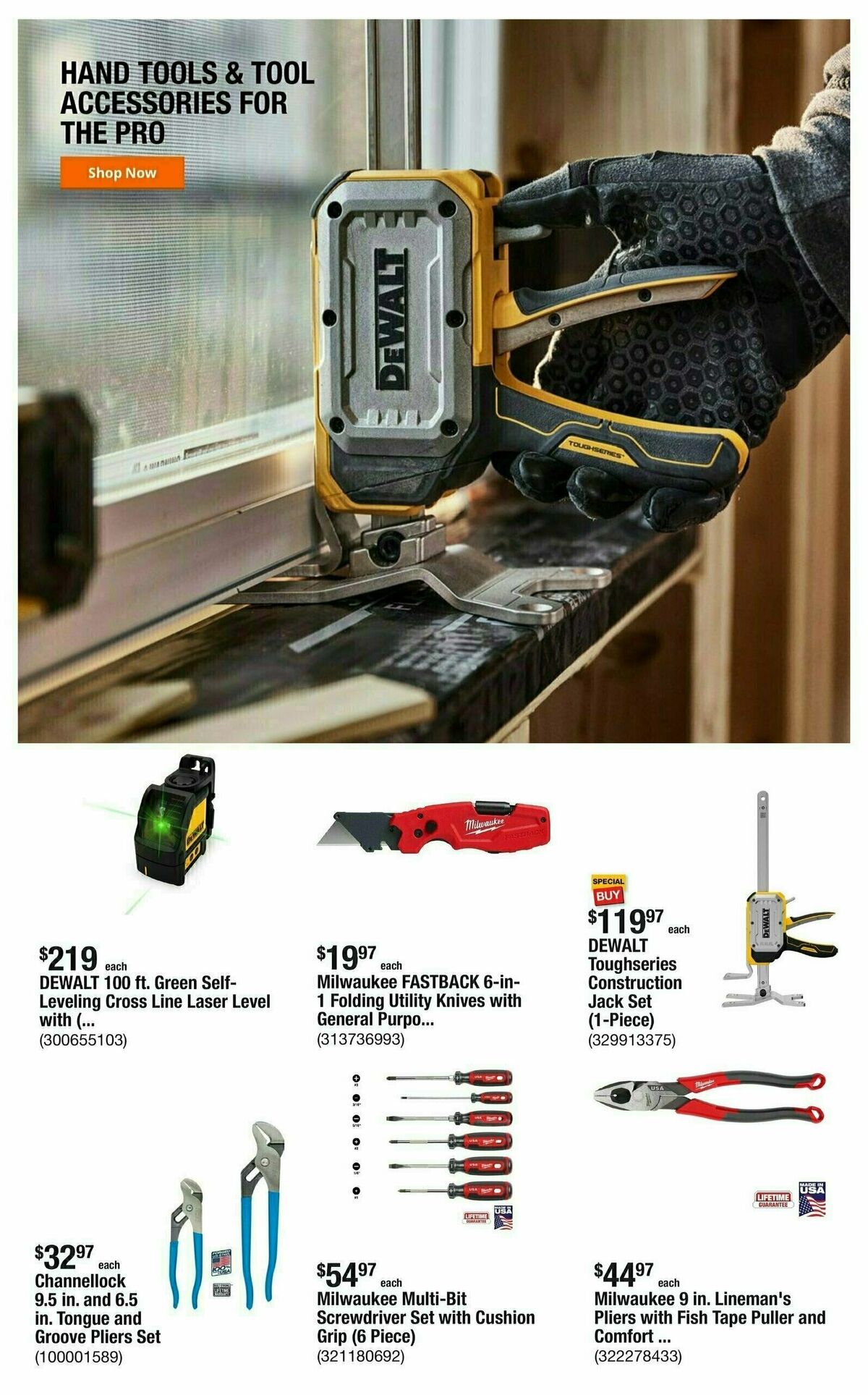 The Home Depot Weekly Ad from November 4