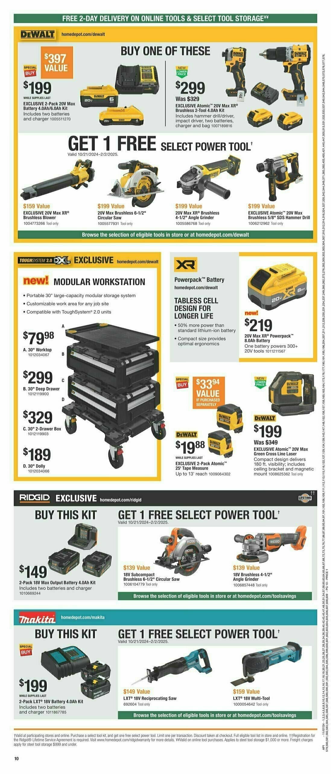 The Home Depot Holiday Ad Weekly Ad from November 7