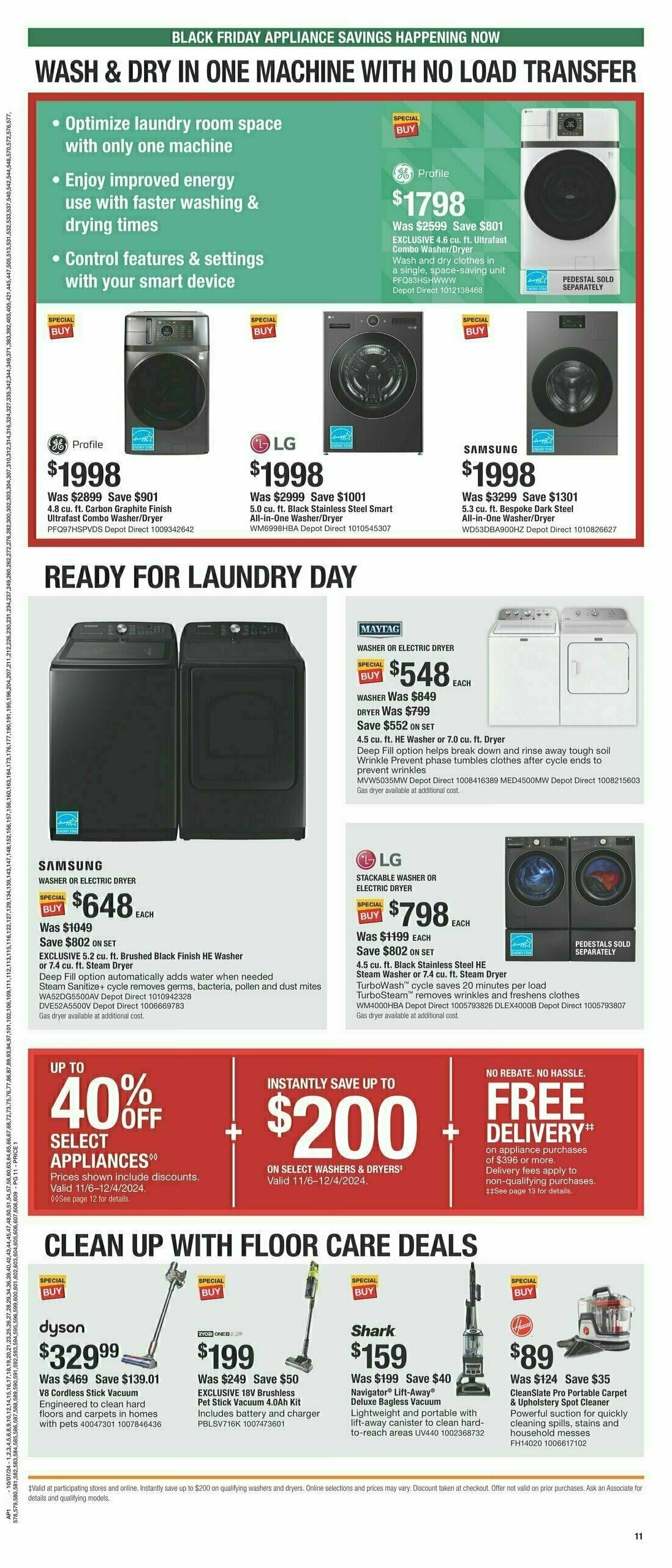 The Home Depot Holiday Ad Weekly Ad from November 7