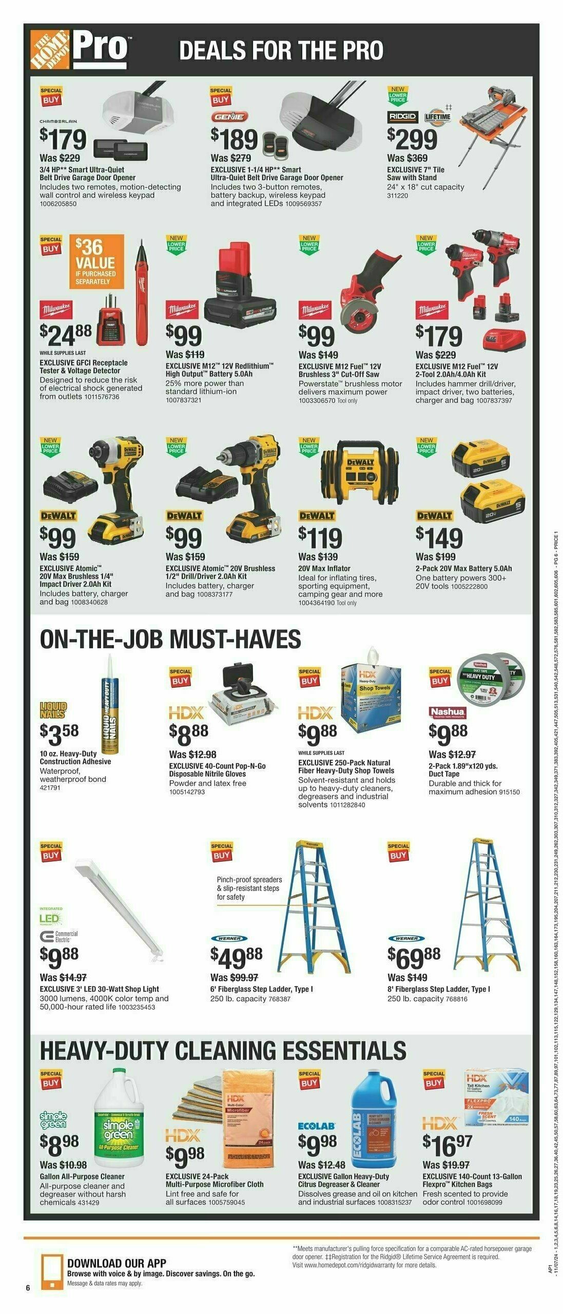 The Home Depot Holiday Ad Weekly Ad from November 7