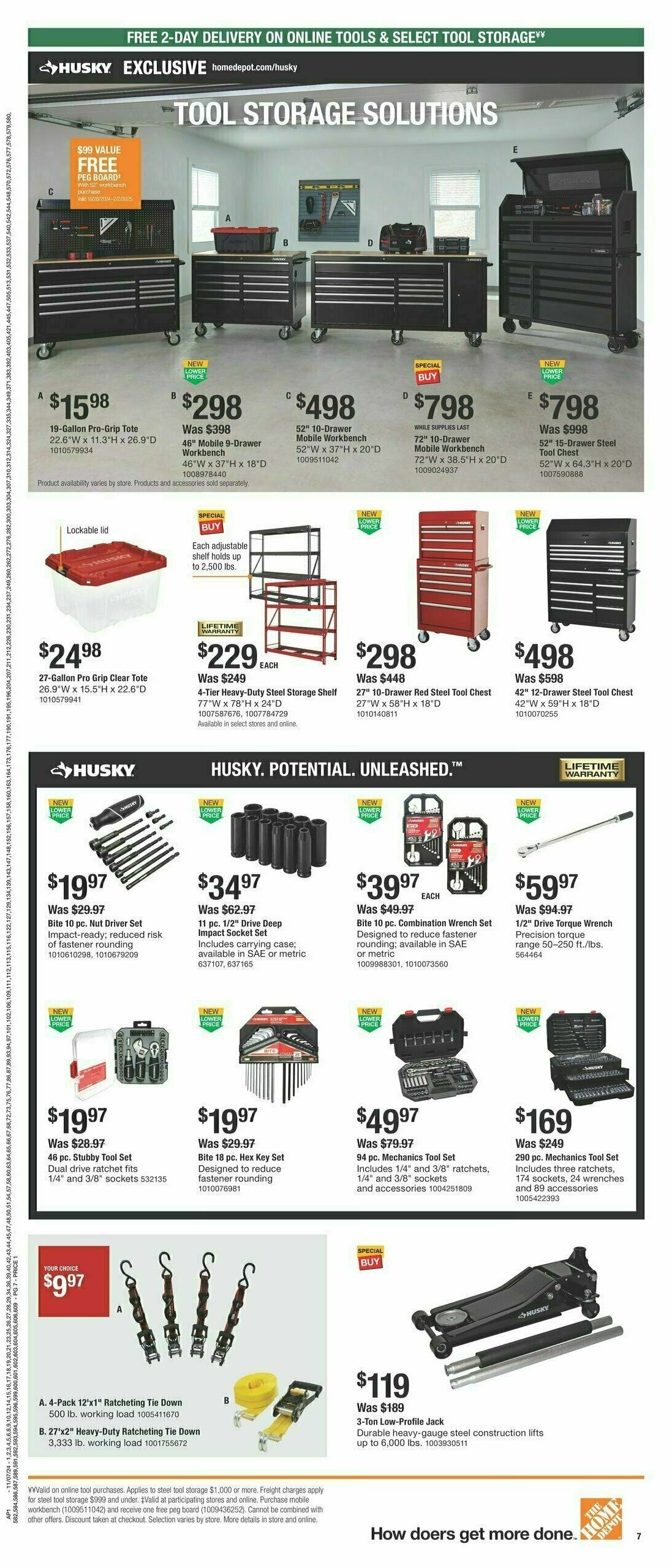 The Home Depot Holiday Ad Weekly Ad from November 7