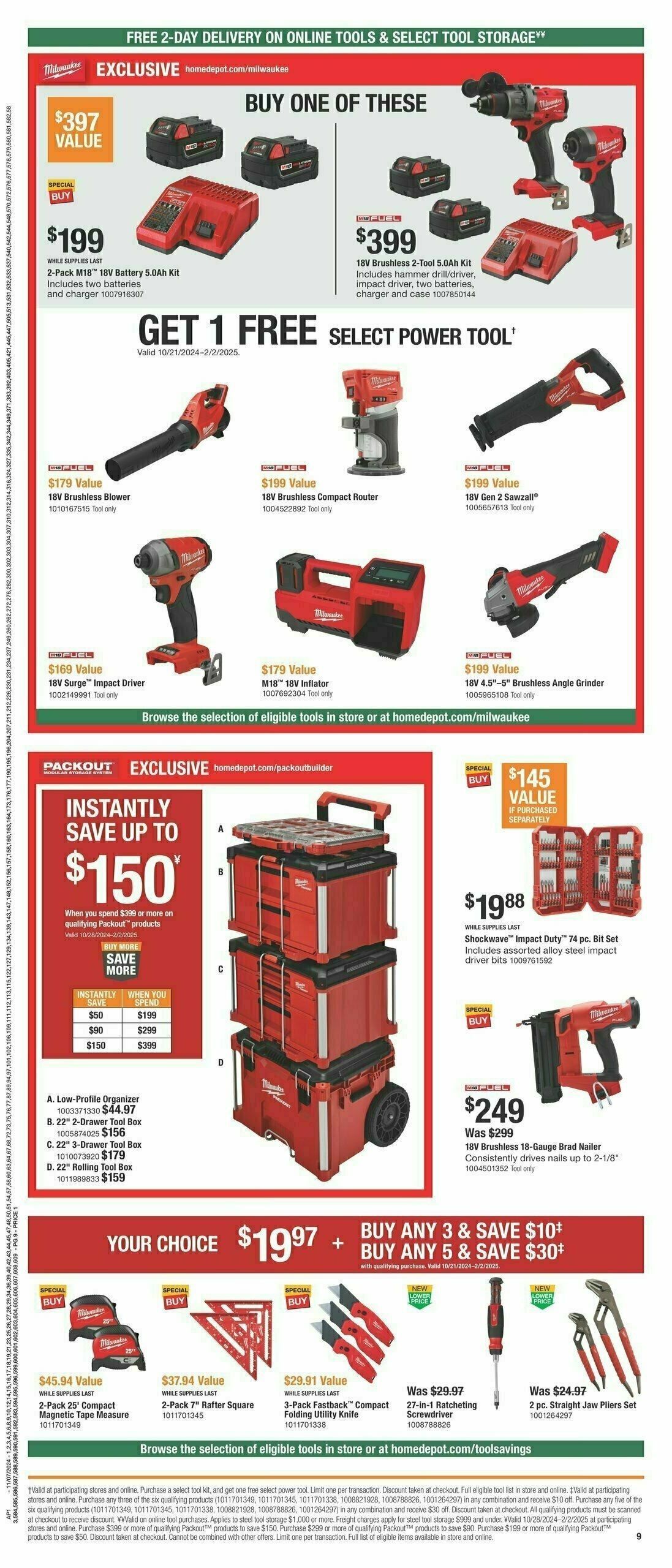 The Home Depot Holiday Ad Weekly Ad from November 7