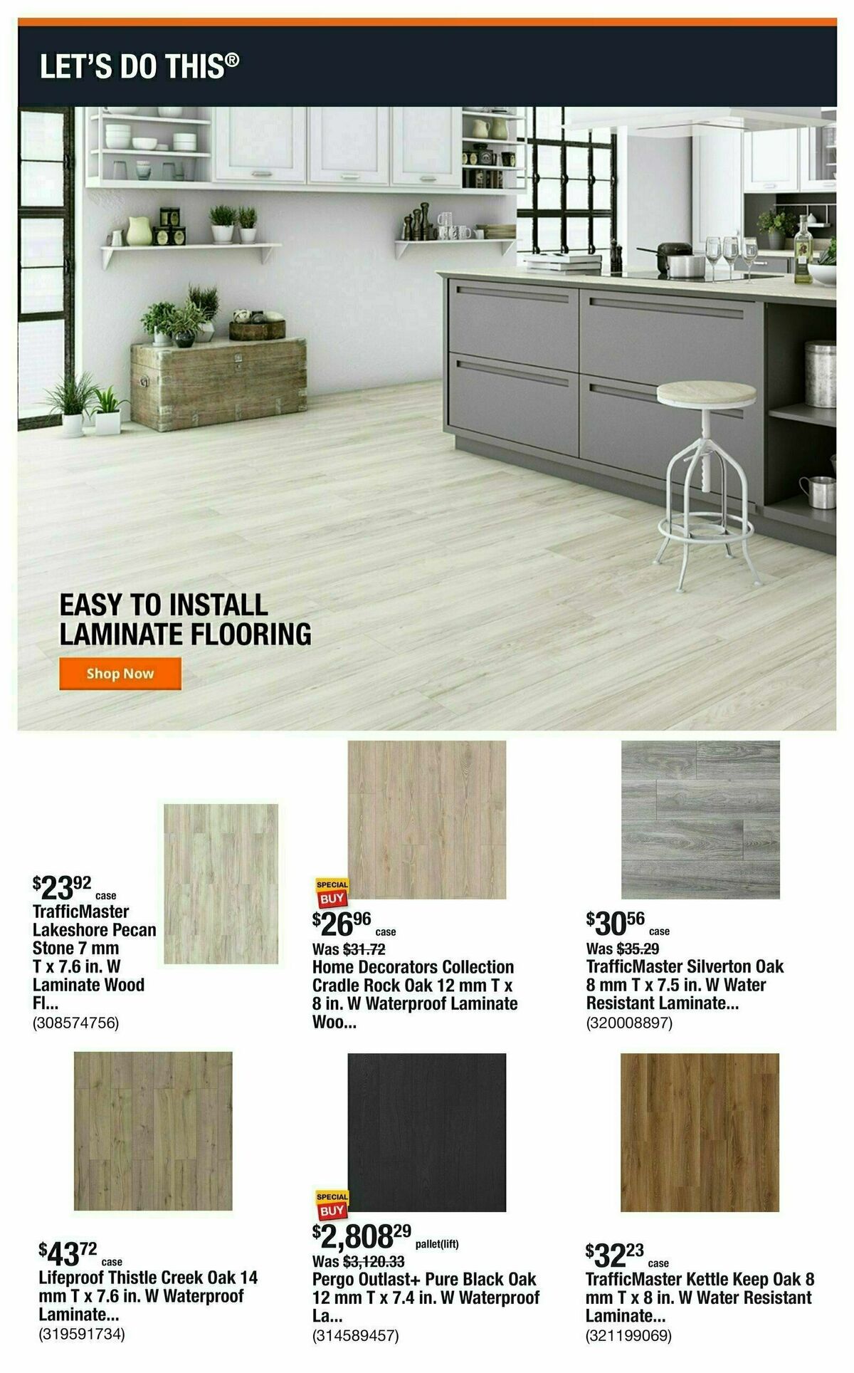 The Home Depot Weekly Ad from November 11