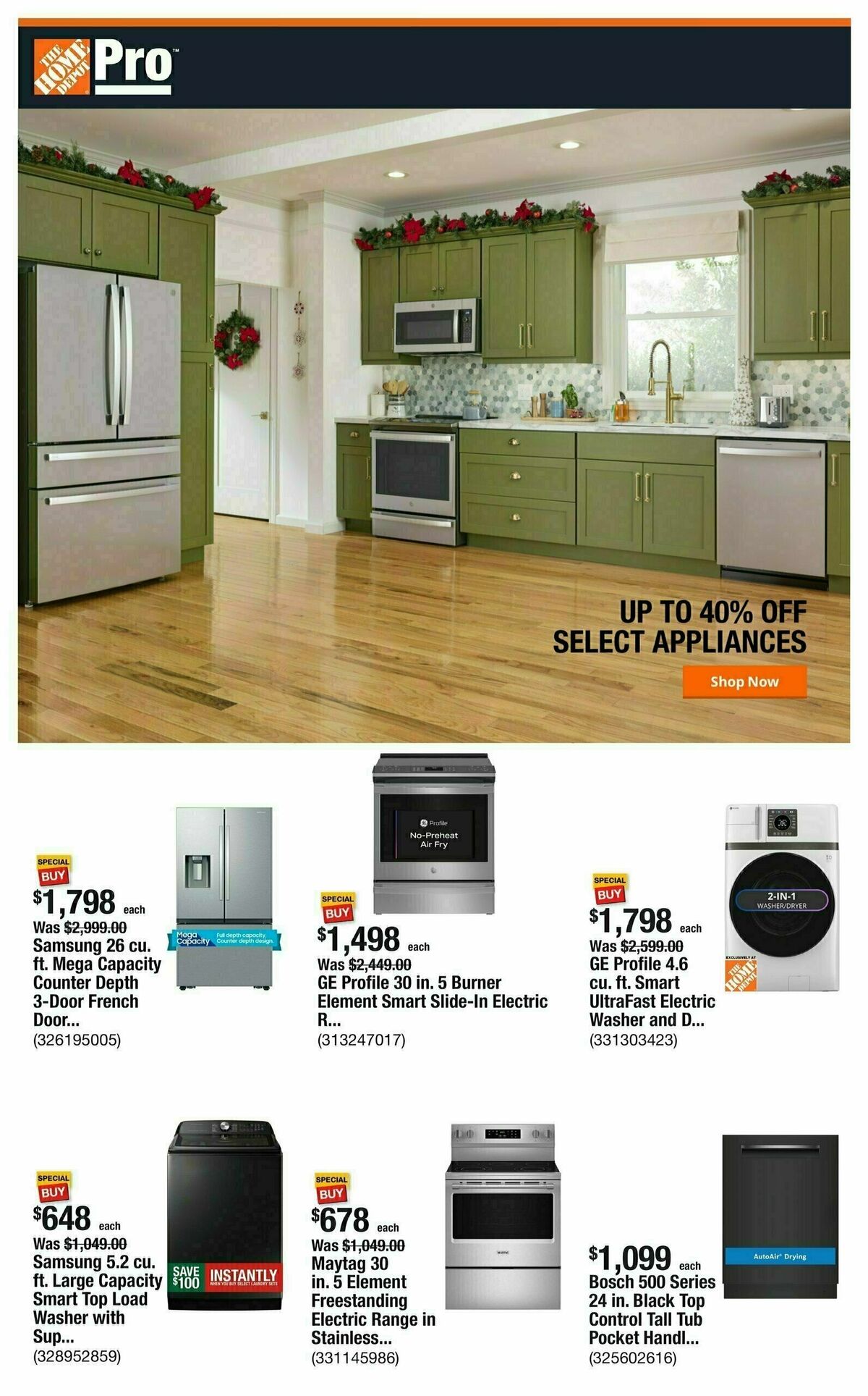 The Home Depot Weekly Ad from November 18