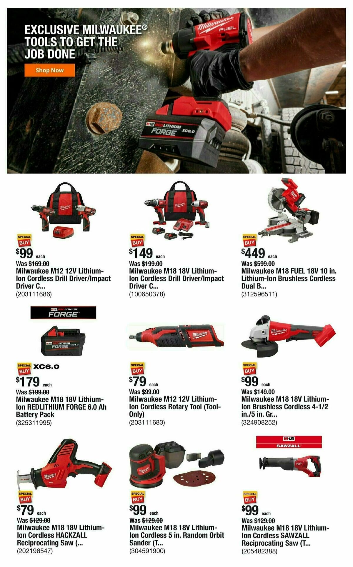 The Home Depot Weekly Ad from November 18