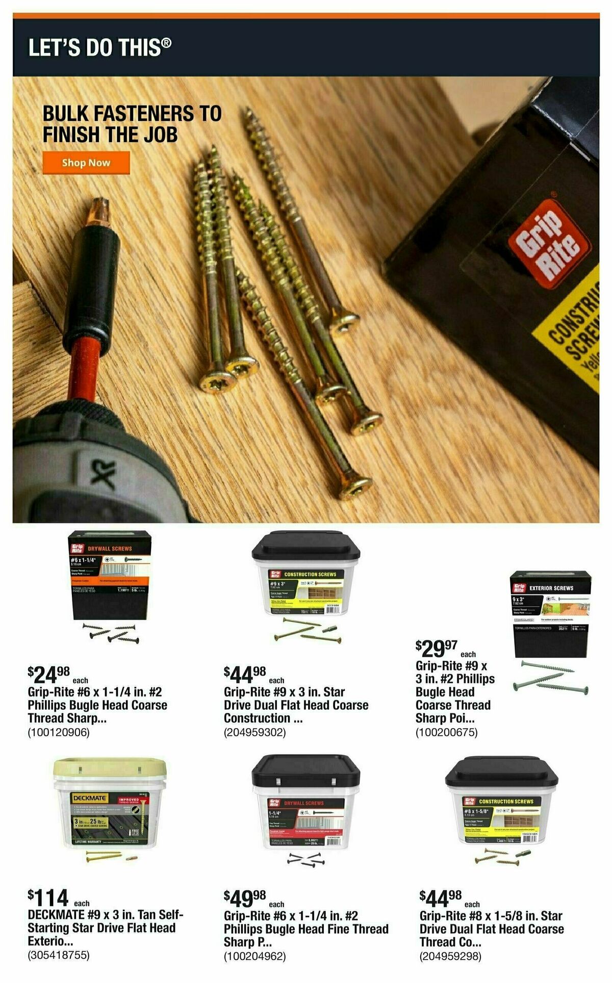 The Home Depot Weekly Ad from November 18