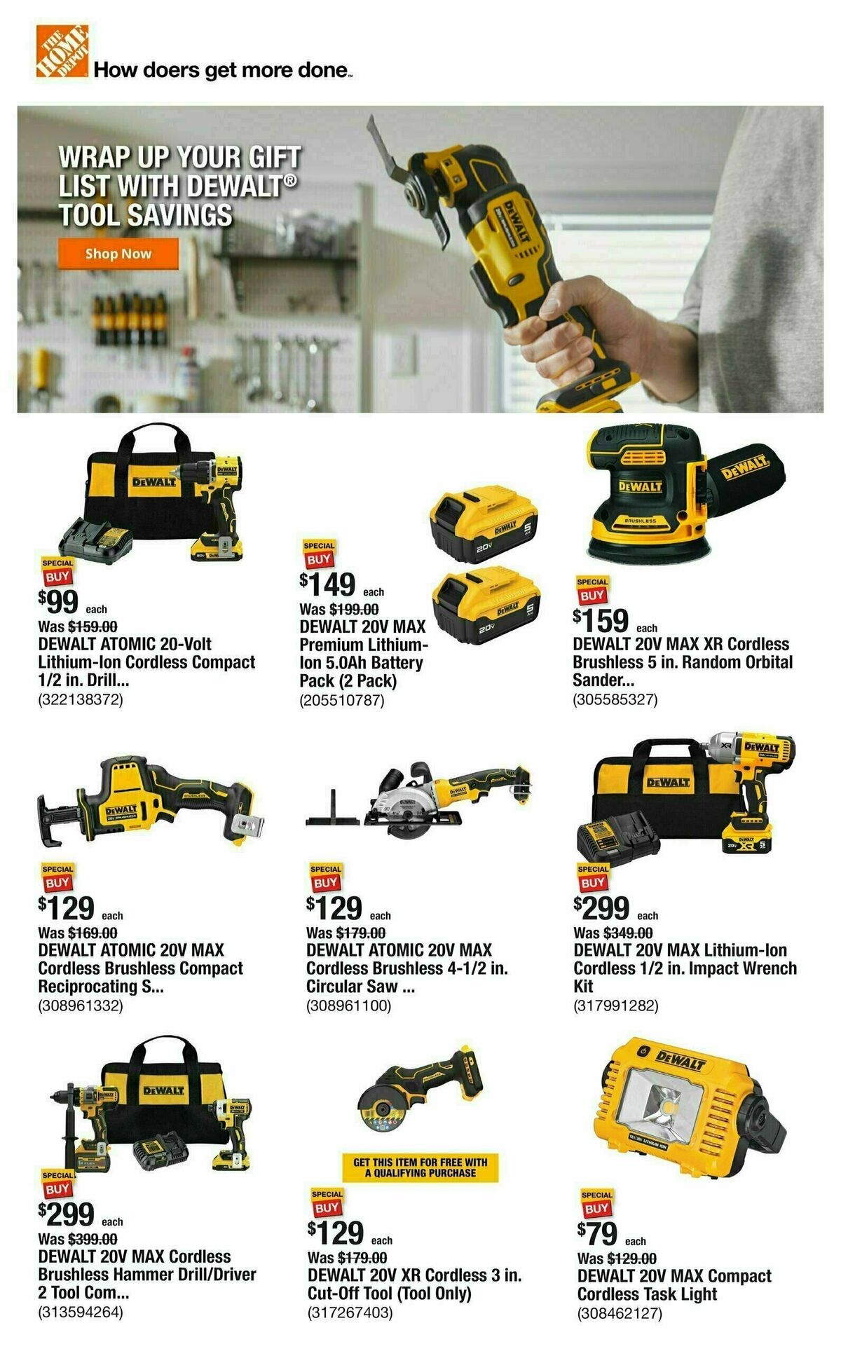 The Home Depot Weekly Ad from December 12