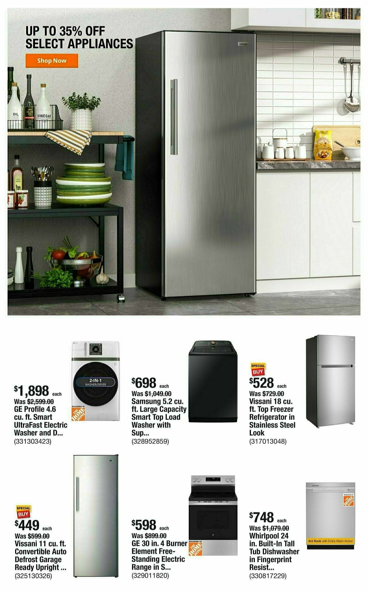 The Home Depot Weekly Ad from December 12