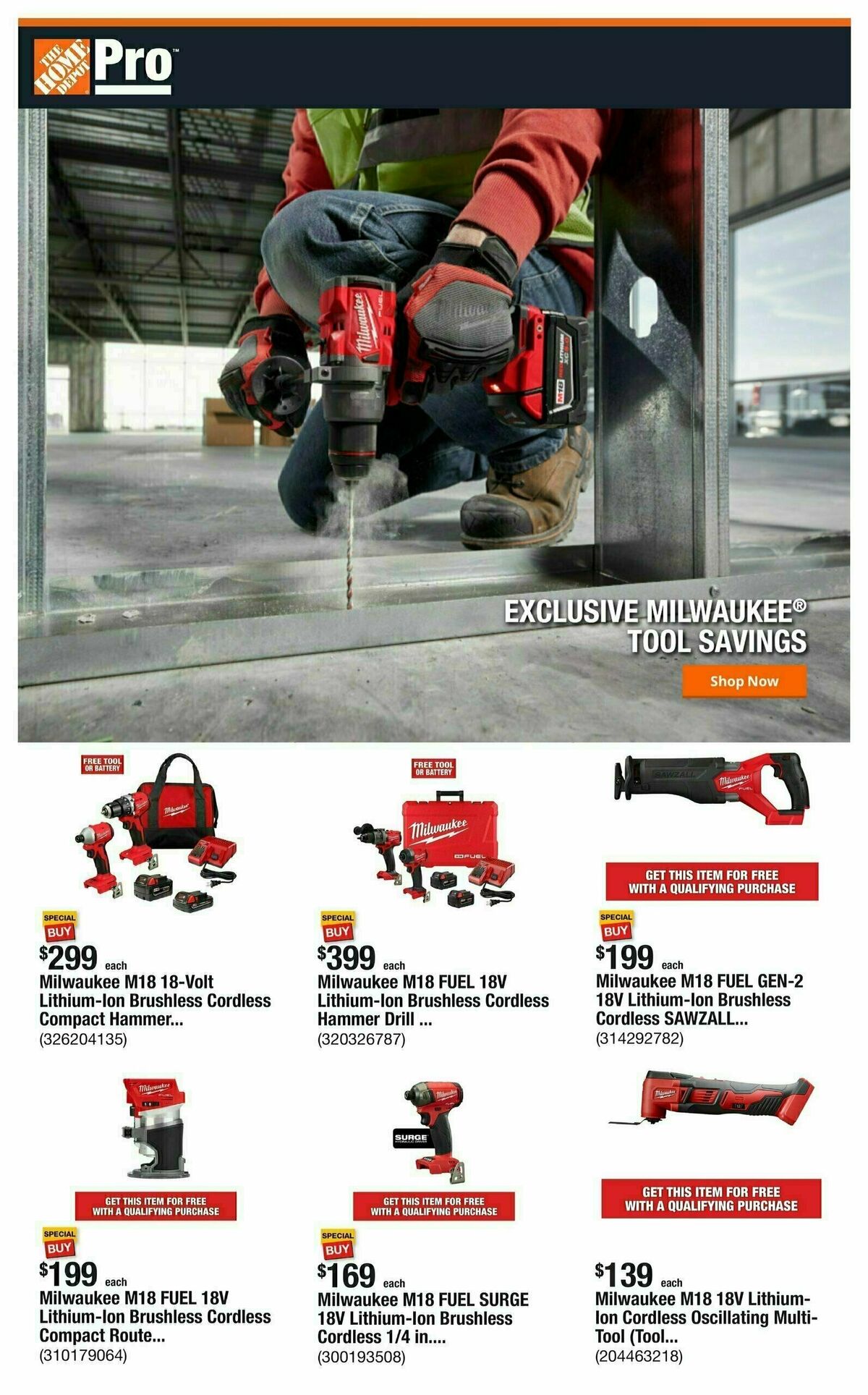 The Home Depot Weekly Ad from December 23