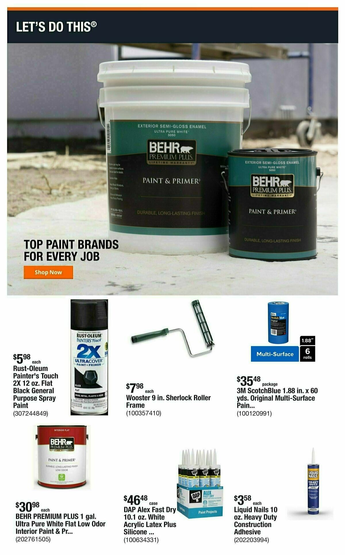 The Home Depot Weekly Ad from December 23