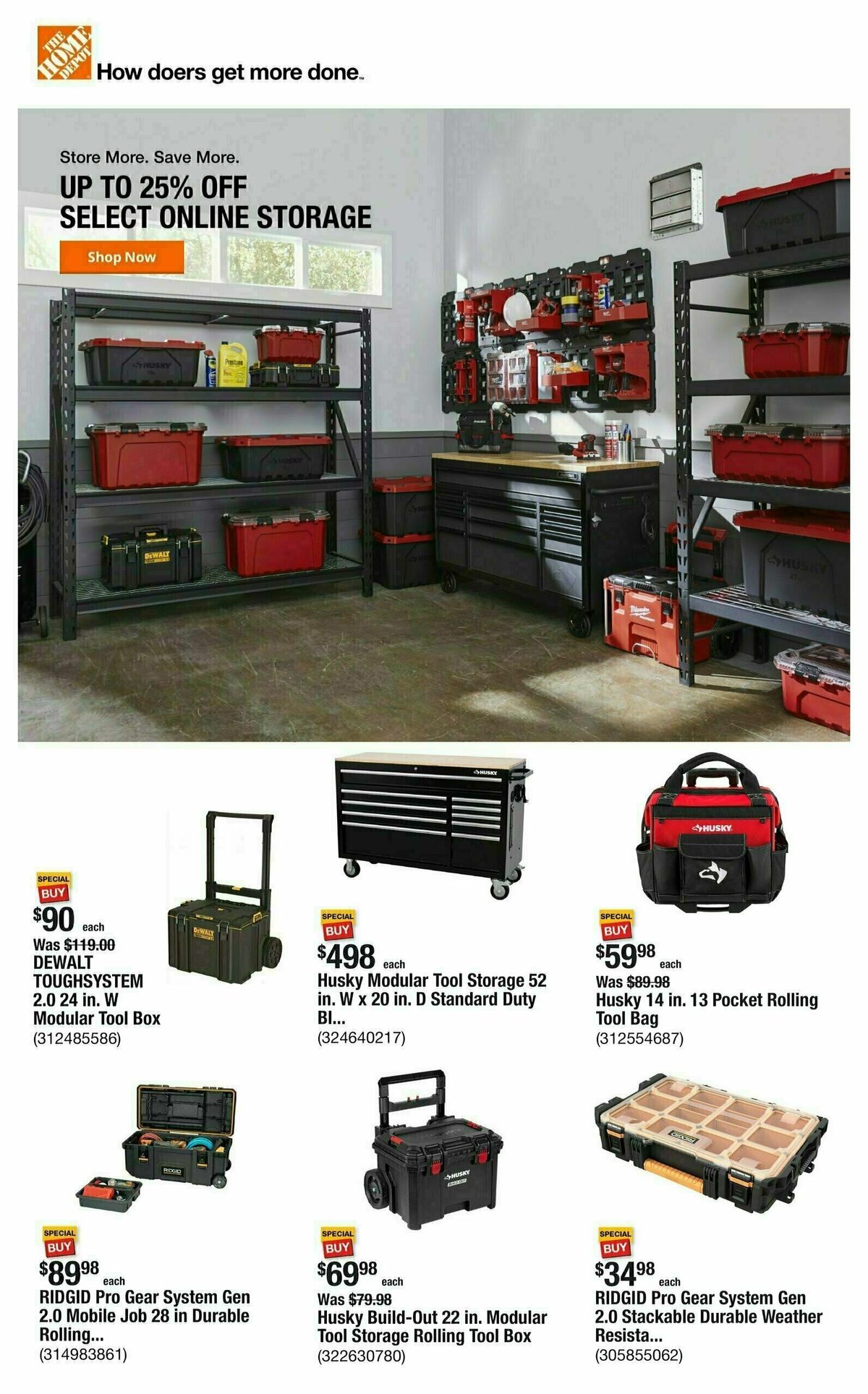 The Home Depot Weekly Ad from January 2