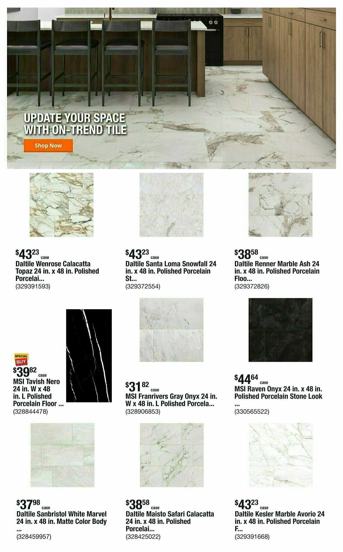 The Home Depot Weekly Ad from January 2